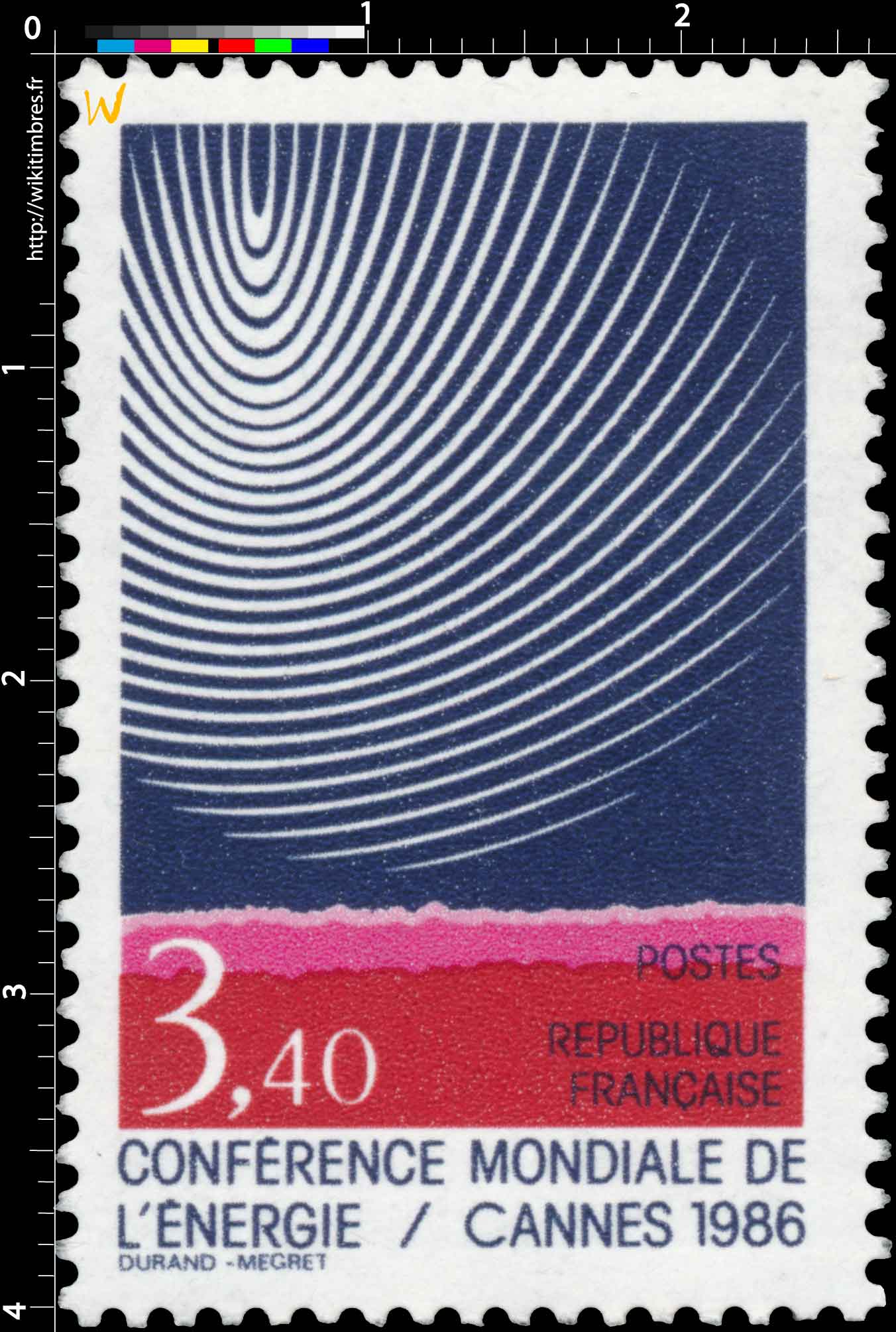 CONFÉRENCE MONDIALE DE L'ÉNERGIE / CANNES 1986