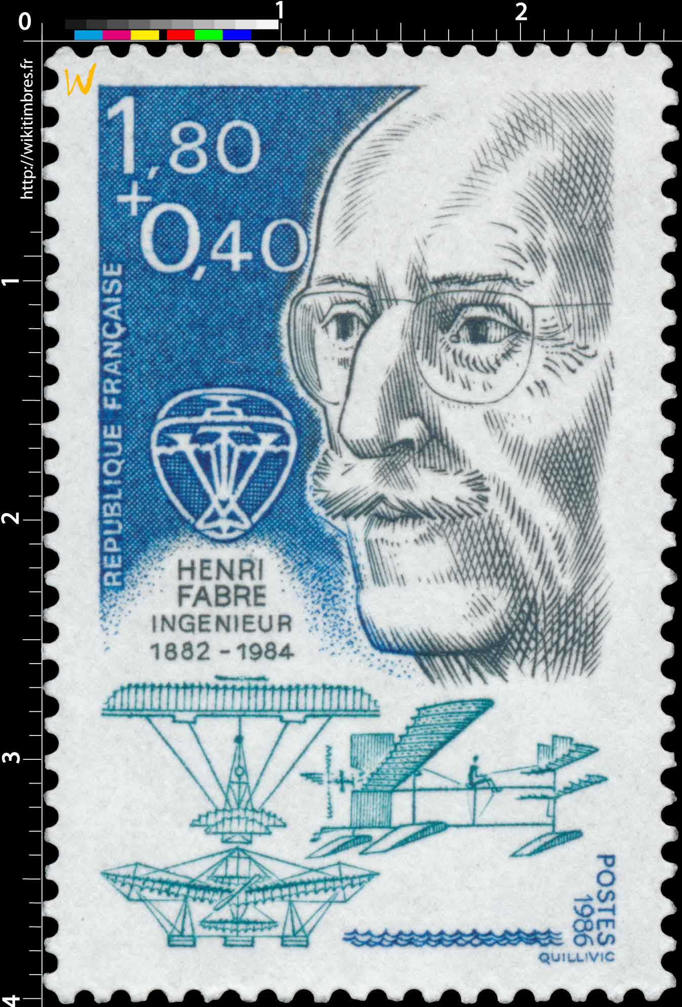 1986 HENRI FABRE INGÉNIEUR 1882-1984