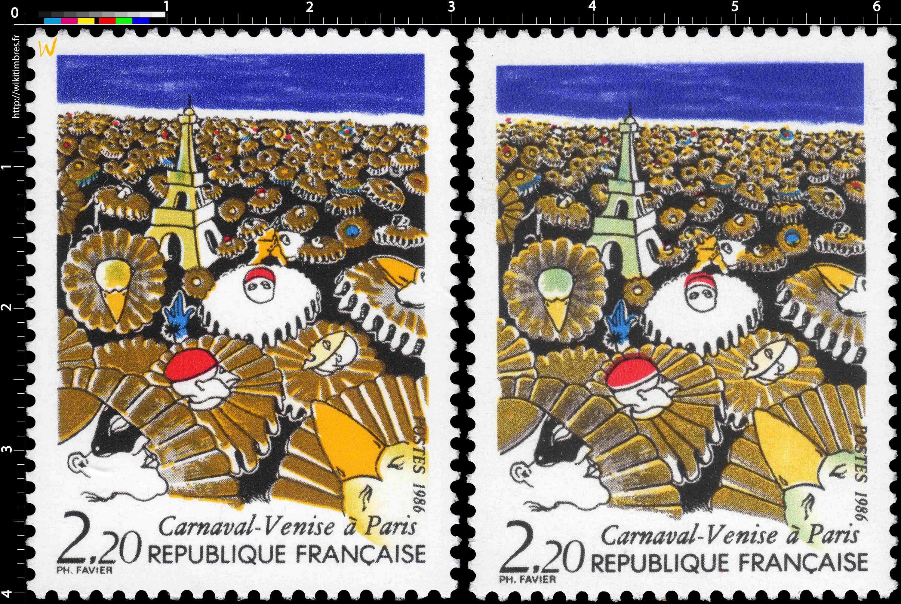 1986 Carnaval-Venise à Paris