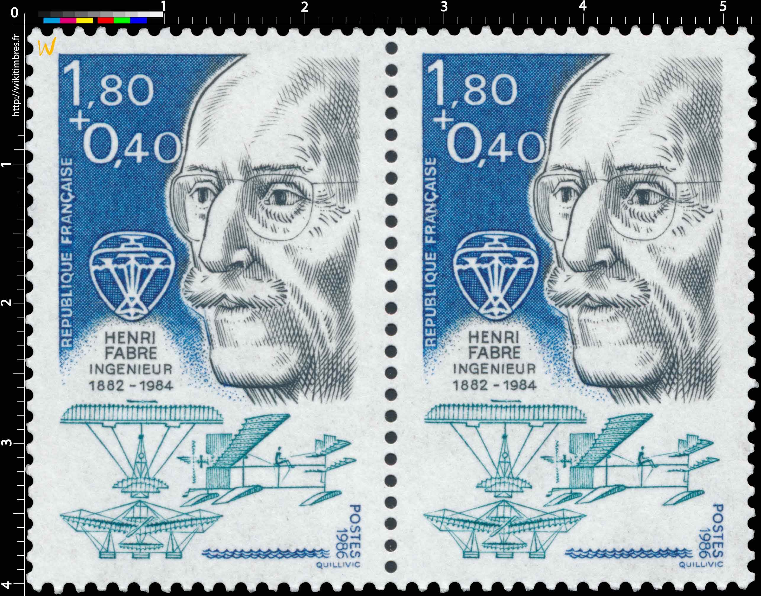 1986 HENRI FABRE INGÉNIEUR 1882-1984