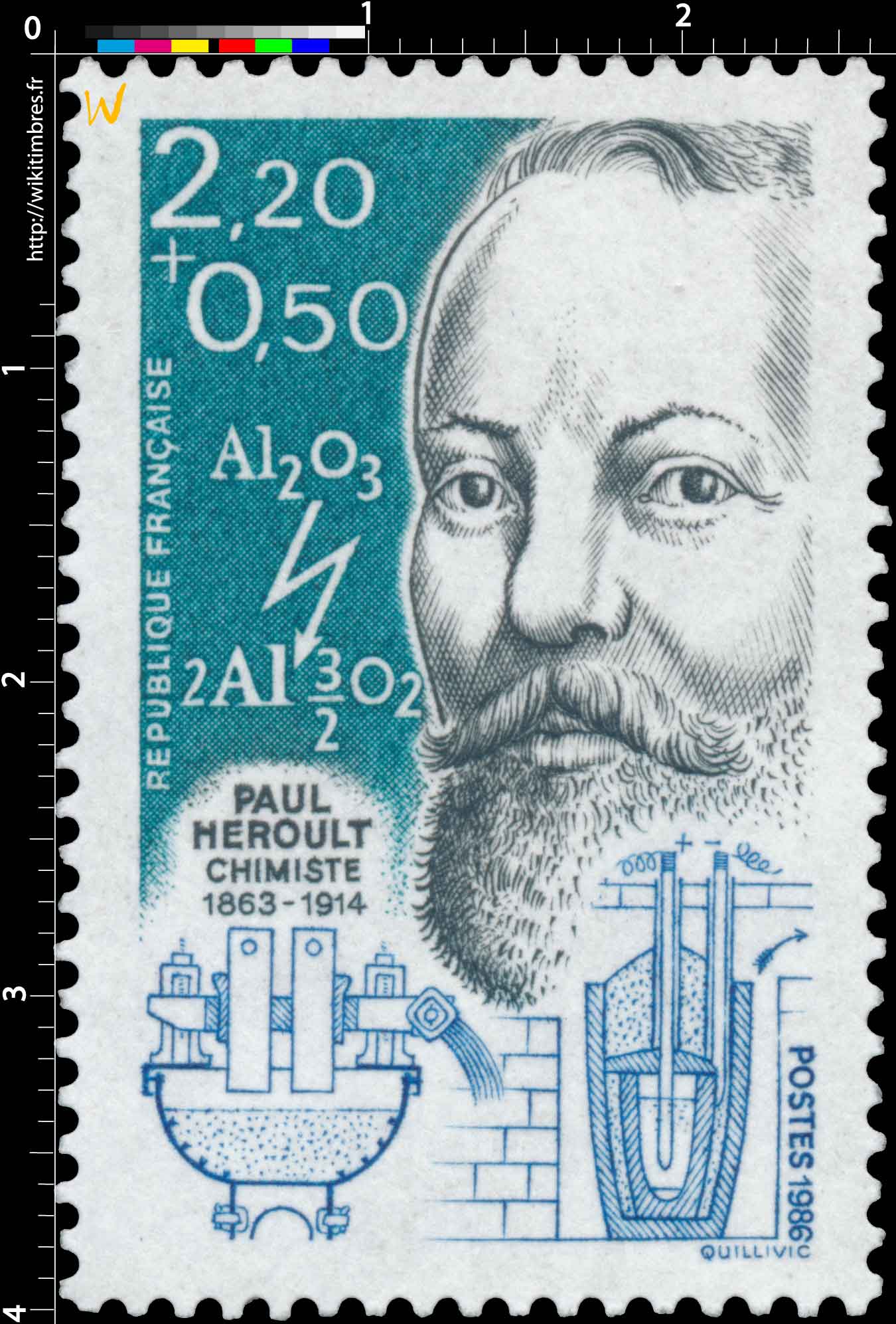 1986 PAUL HÉROULT CHIMISTE 1863-1914