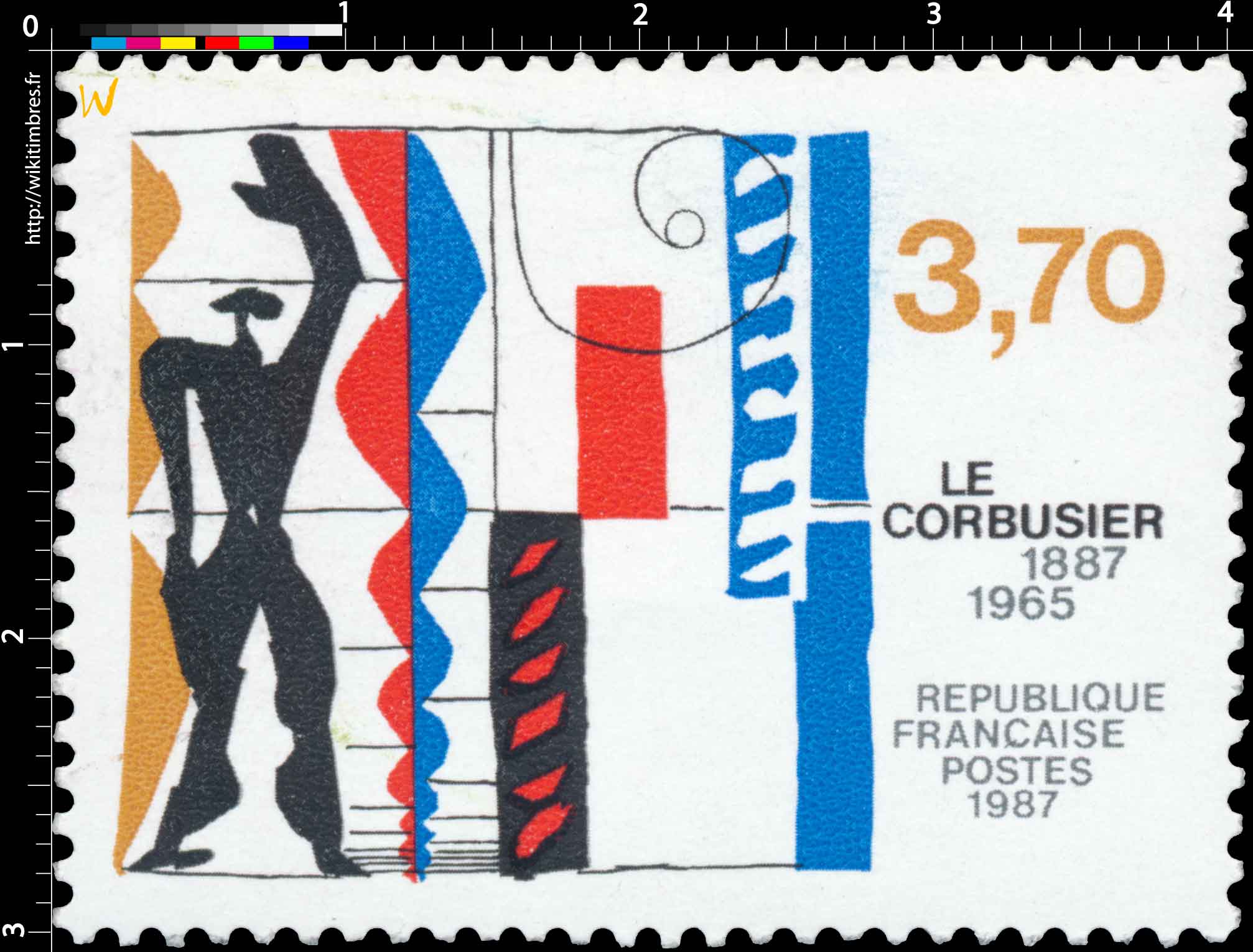 1987 LE CORBUSIER 1887-1965