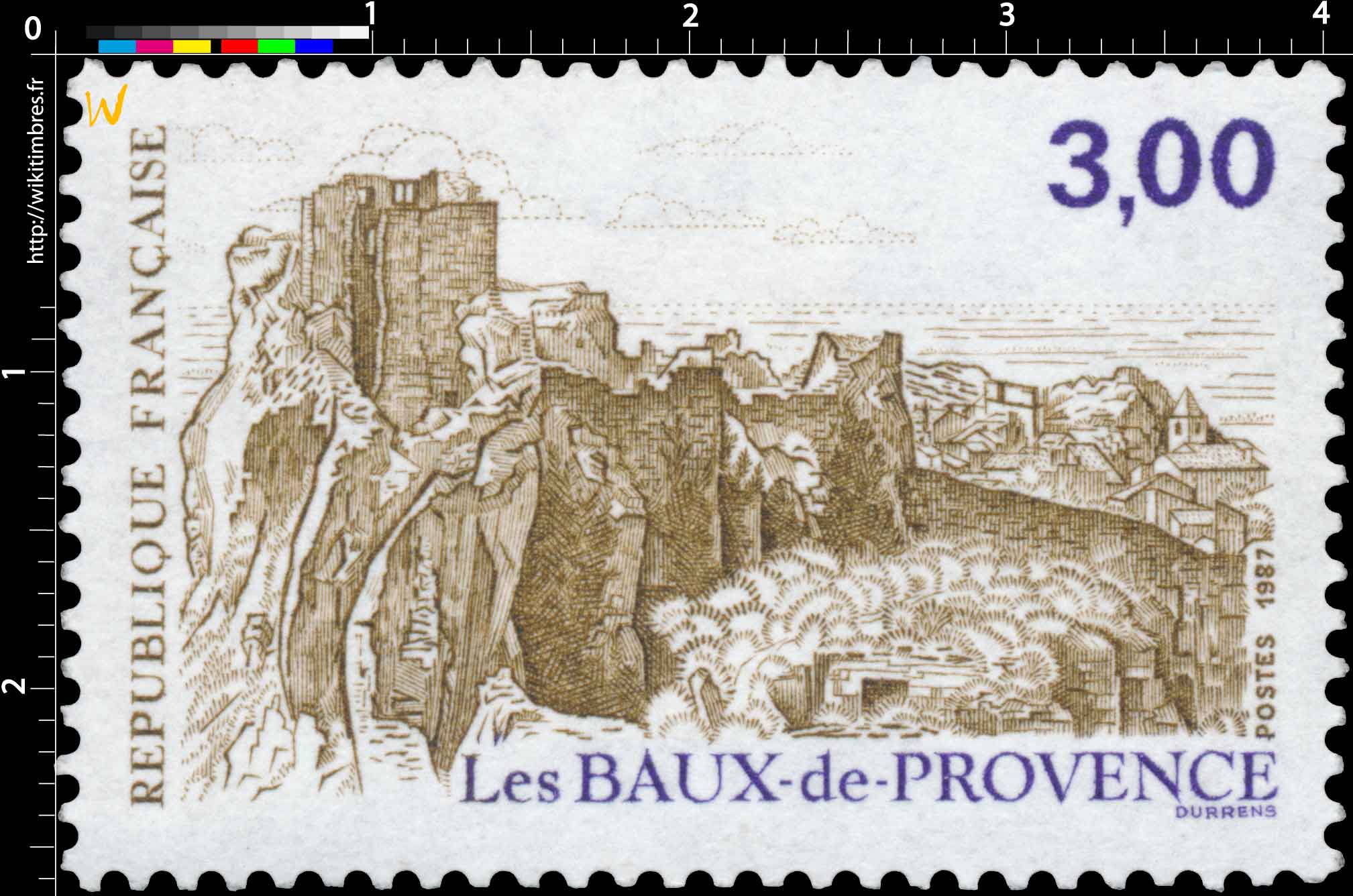 1987 Les BAUX-de-PROVENCE