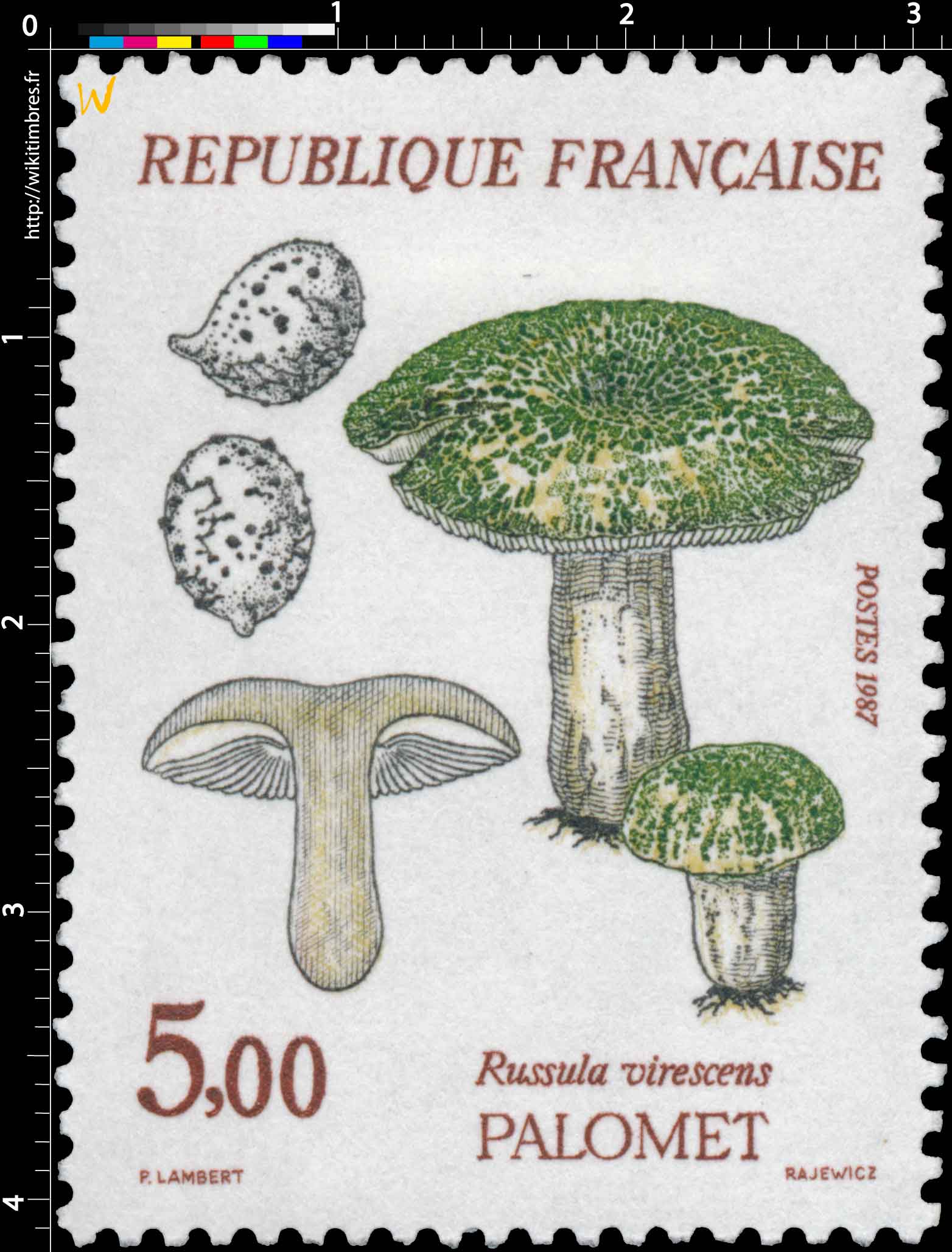 1987 PALOMET Russula virescens