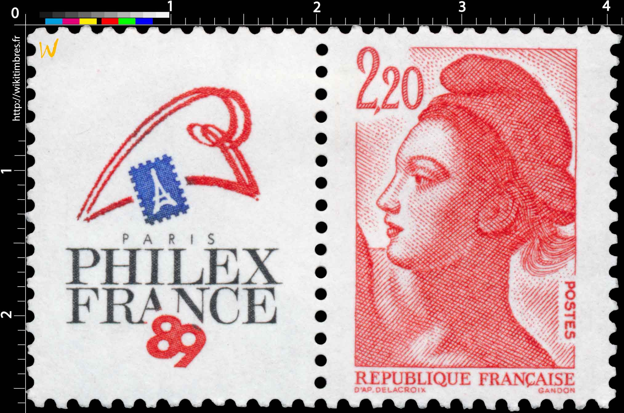 PARIS PHILEXFRANCE 89