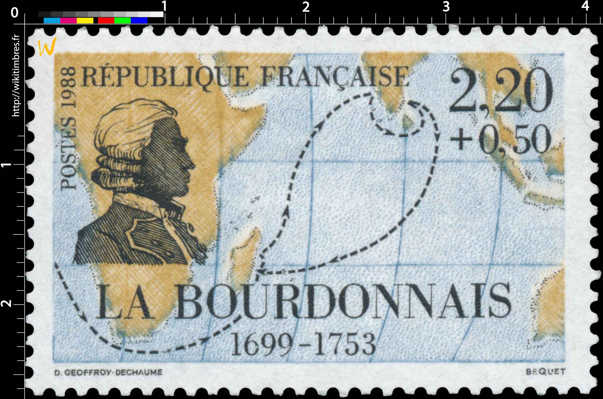 1988 LA BOURDONNAIS 1699-1753