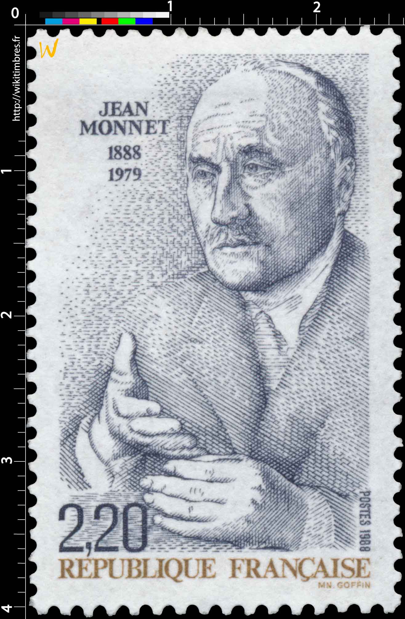 1988 JEAN MONNET 1888-1979