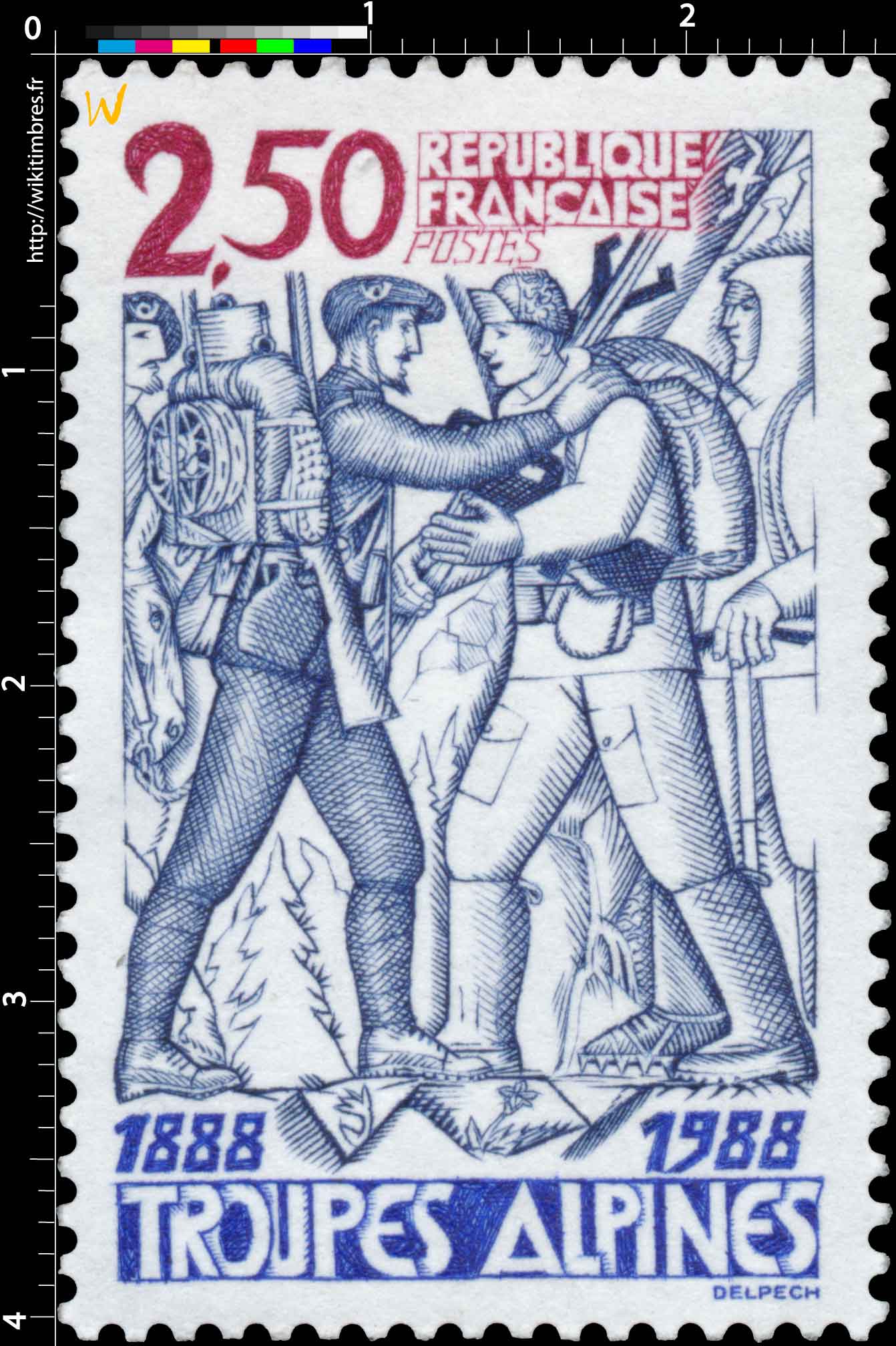 TROUPES ALPINES 1888-1988