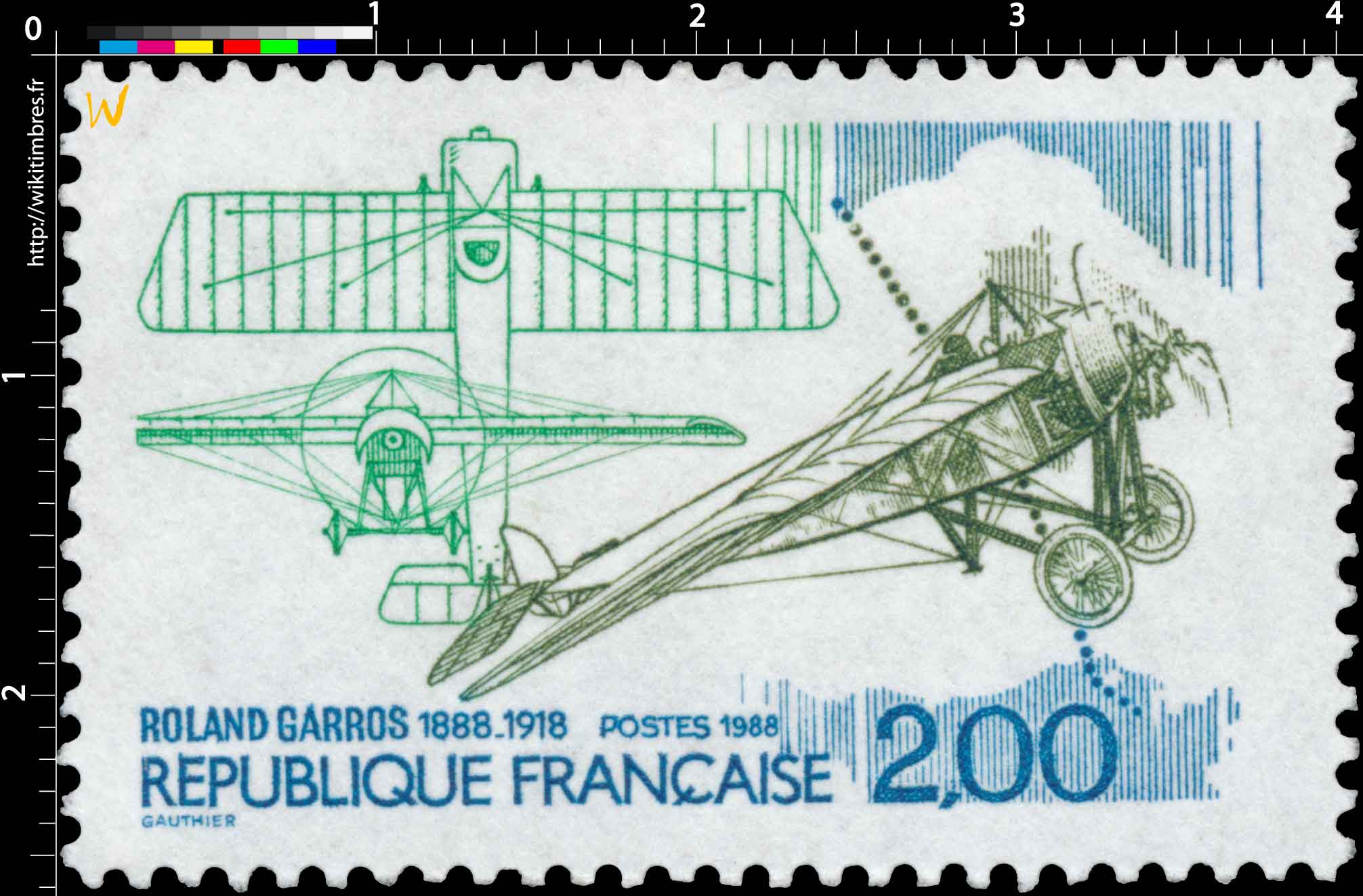 1988 ROLAND GARROS 1888-1918