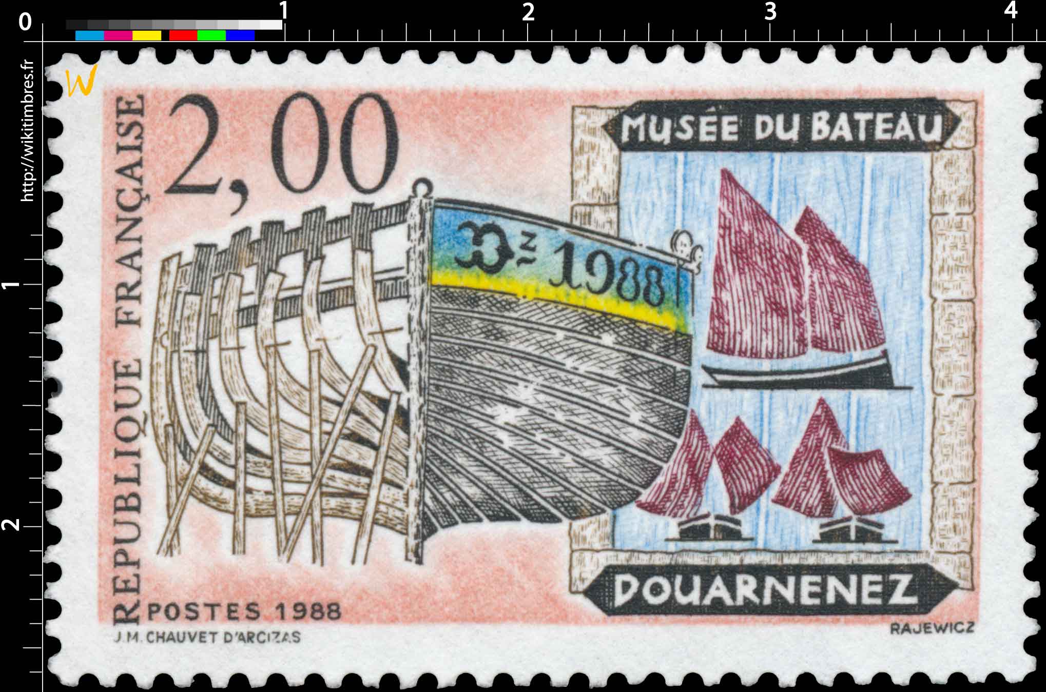 1988 MUSÉE DU BATEAU DOUARNENEZ