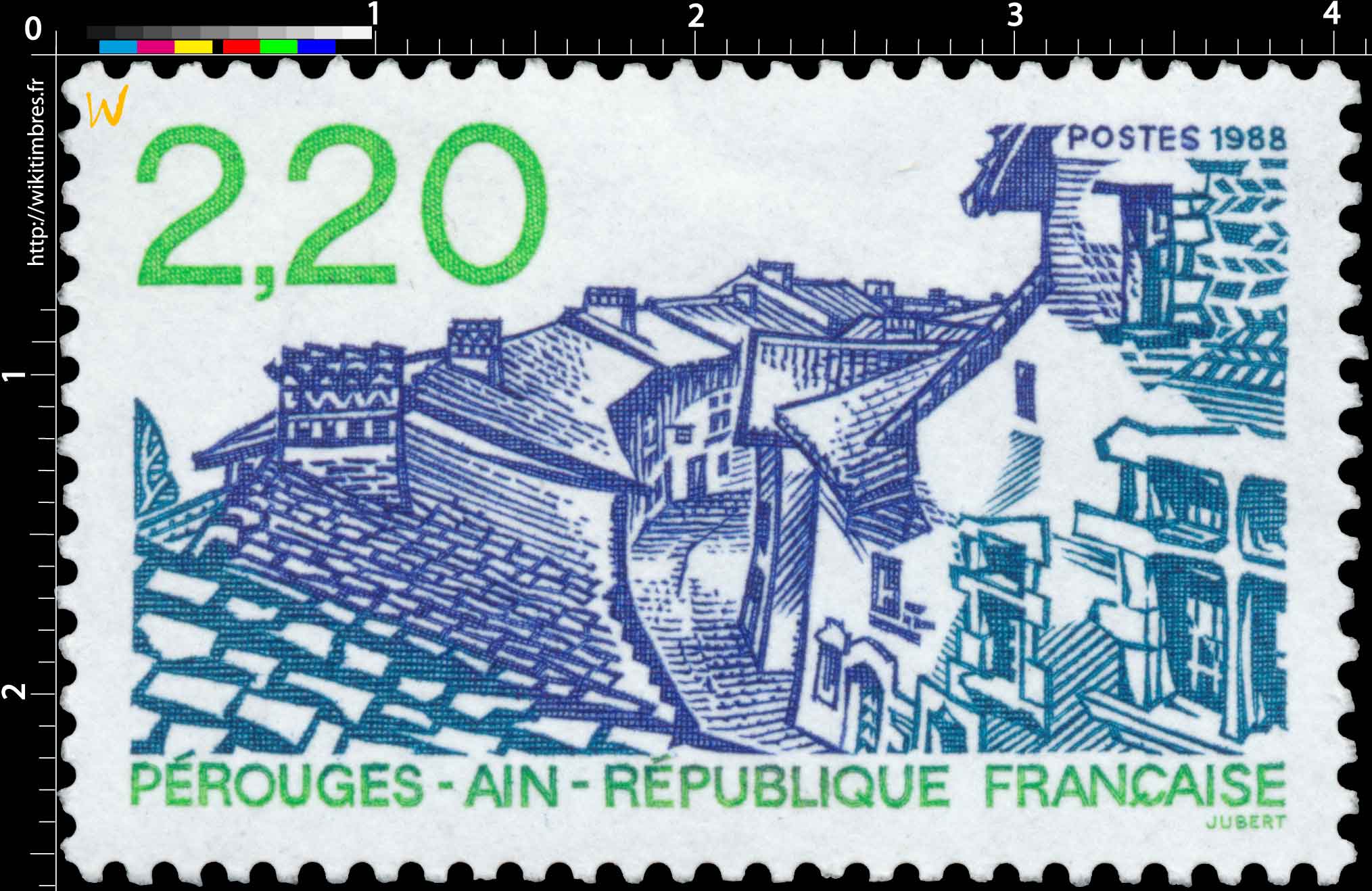 1988 PÉROUGES - AIN