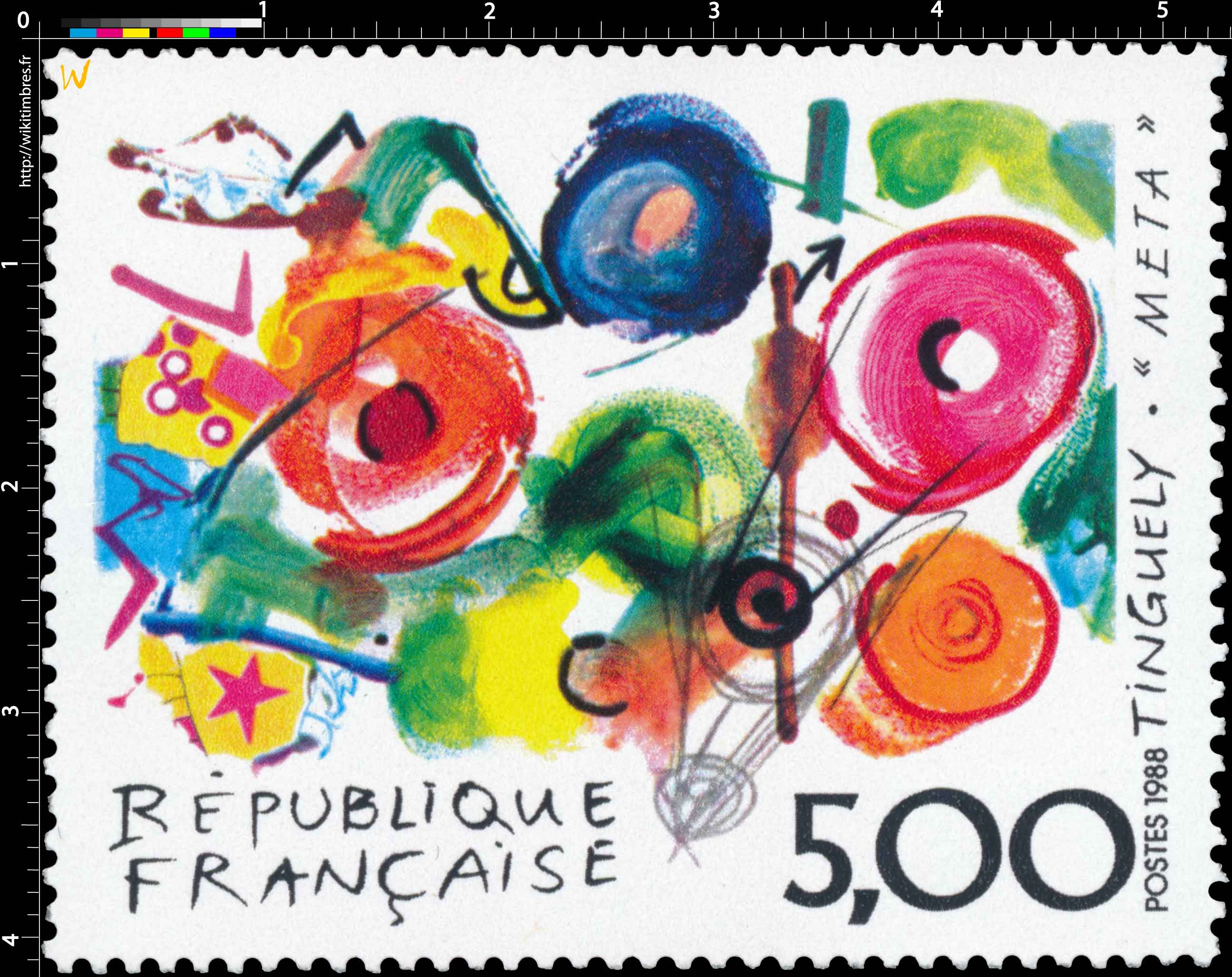 1988 TINGUELY.  META