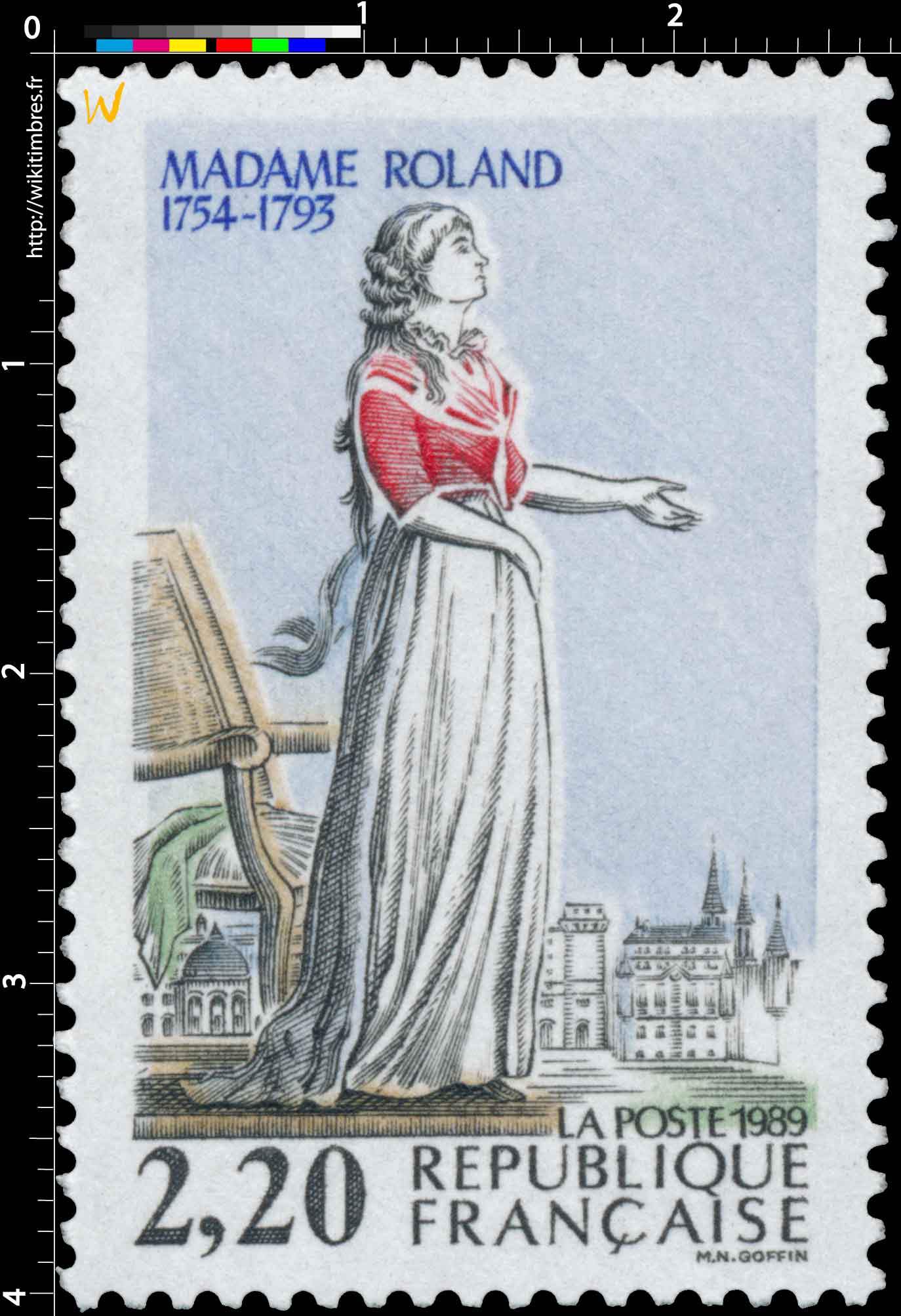 1989 MADAME ROLAND 1754-1793