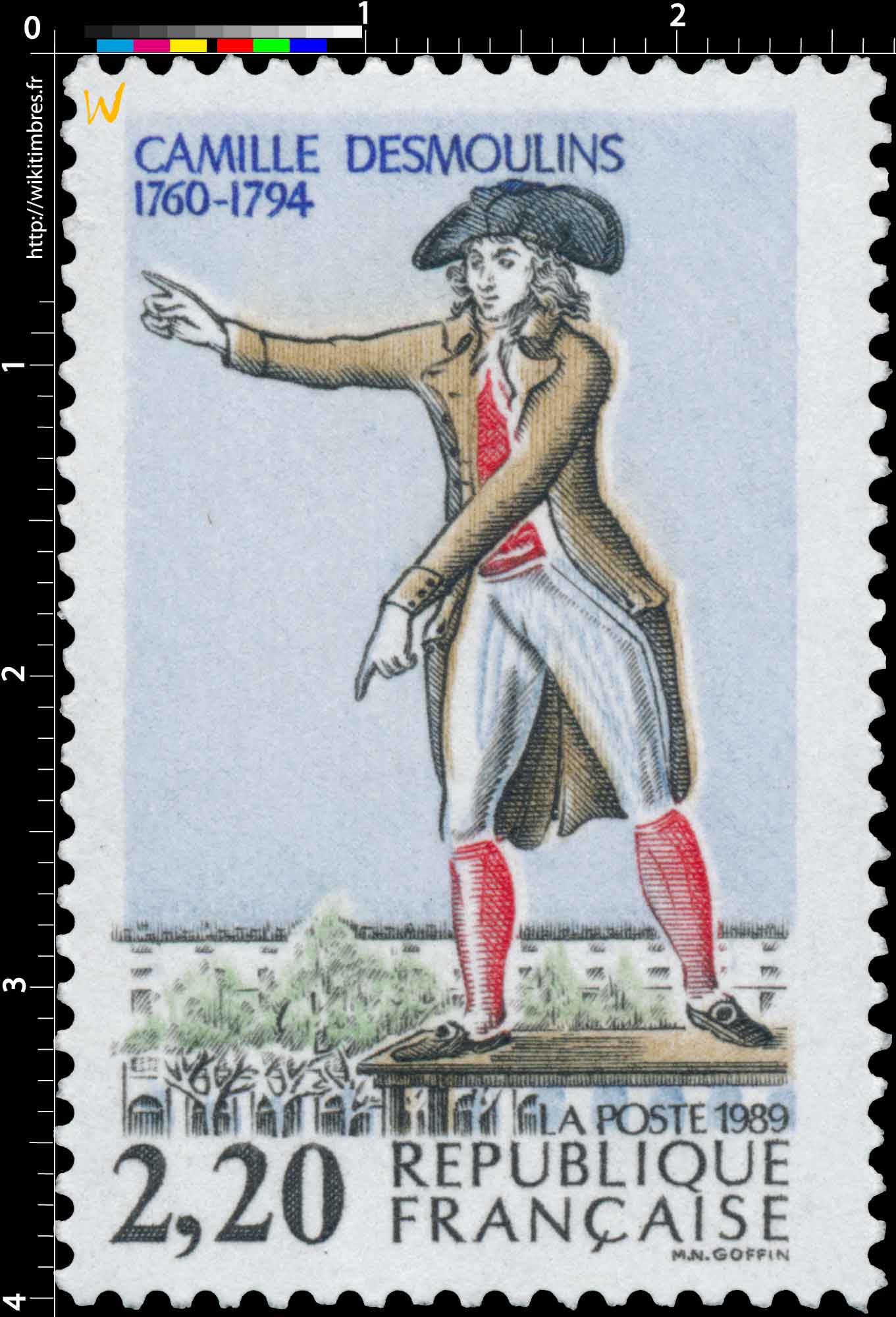 1989 CAMILLE DESMOULINS 1760-1794