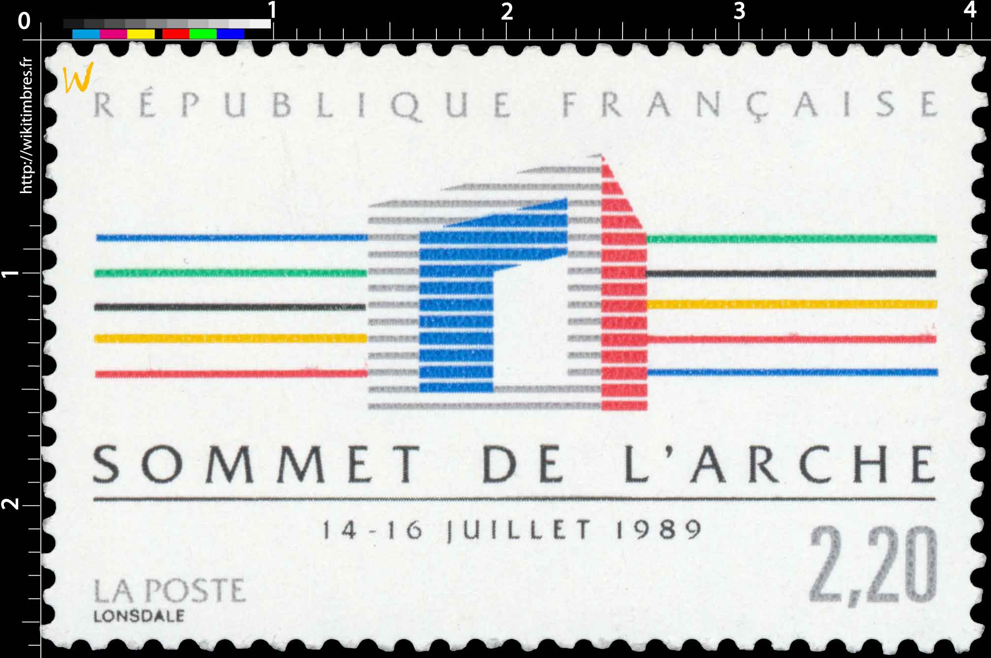 SOMMET DE L'ARCHE 14 -16 JUILLET 1989