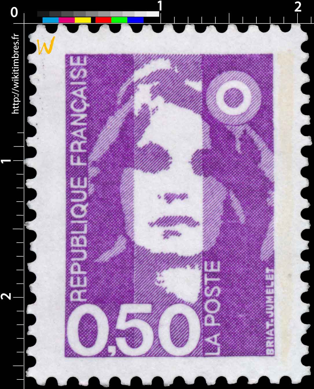 Sans légende particulière - type Marianne de Briat