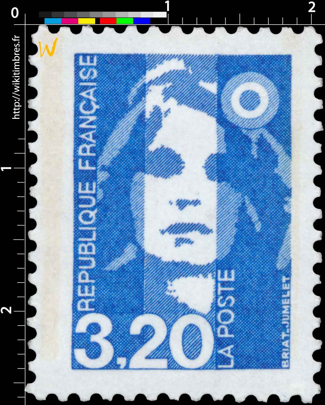 Sans légende particulière - type Marianne de Briat