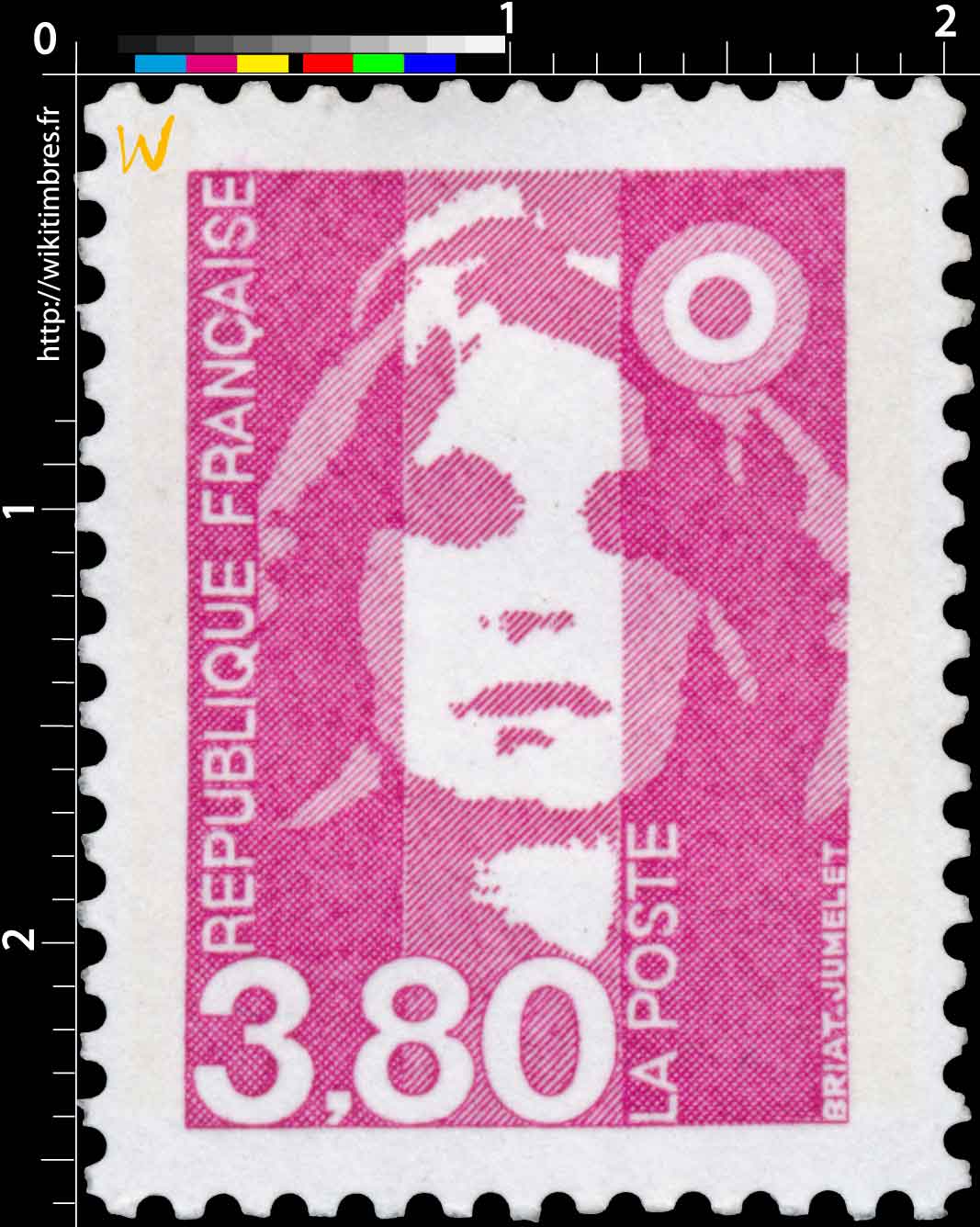 Sans légende particulière - type Marianne de Briat