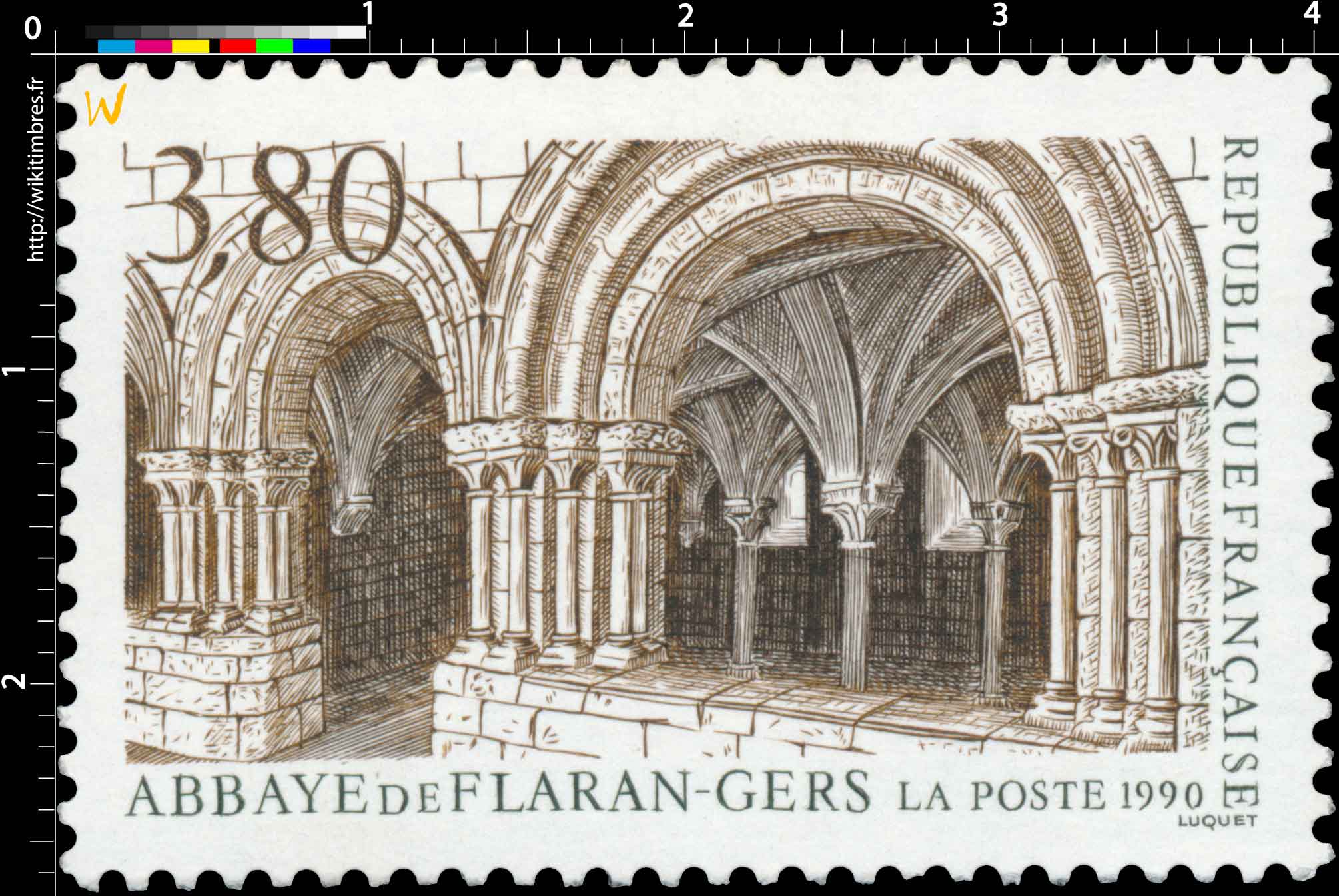 1990 ABBAYE DE FLARAN - GERS
