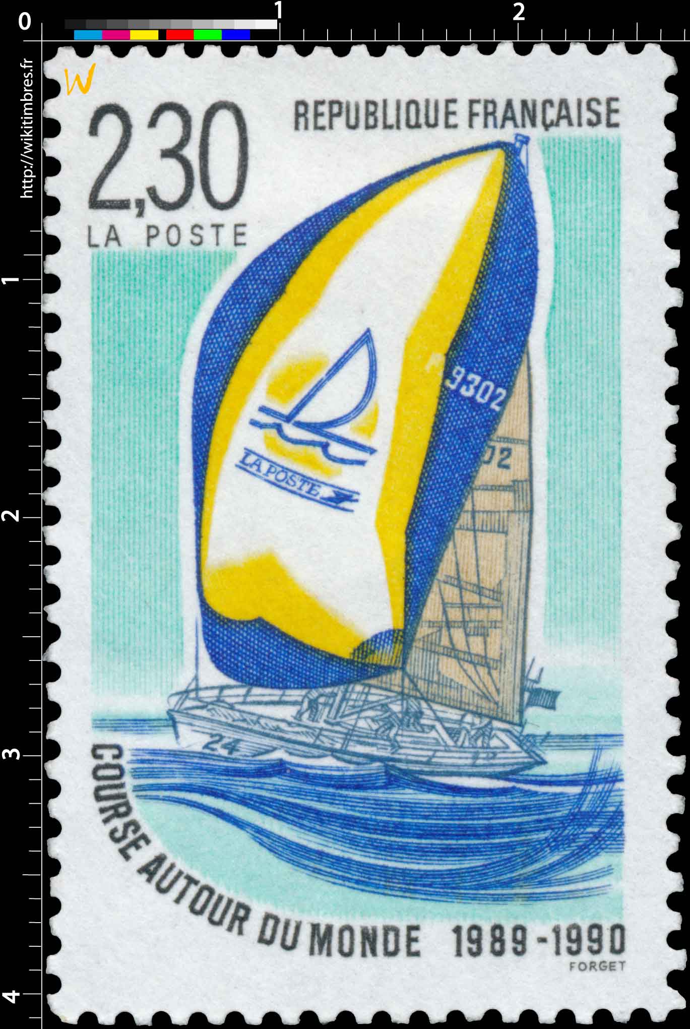 COURSE AUTOUR DU MONDE 1989-1990