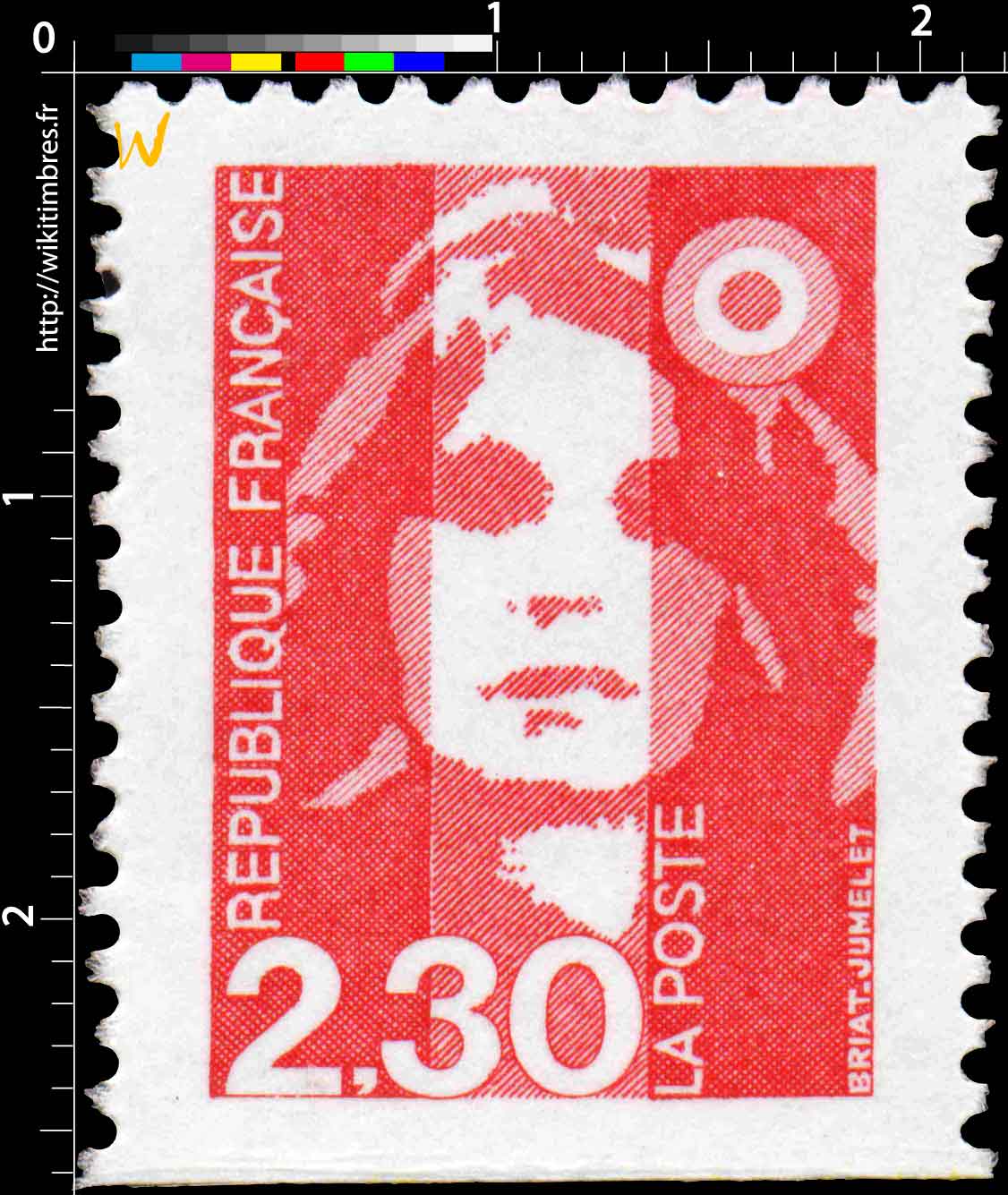 Sans légende particulière - type Marianne de Briat