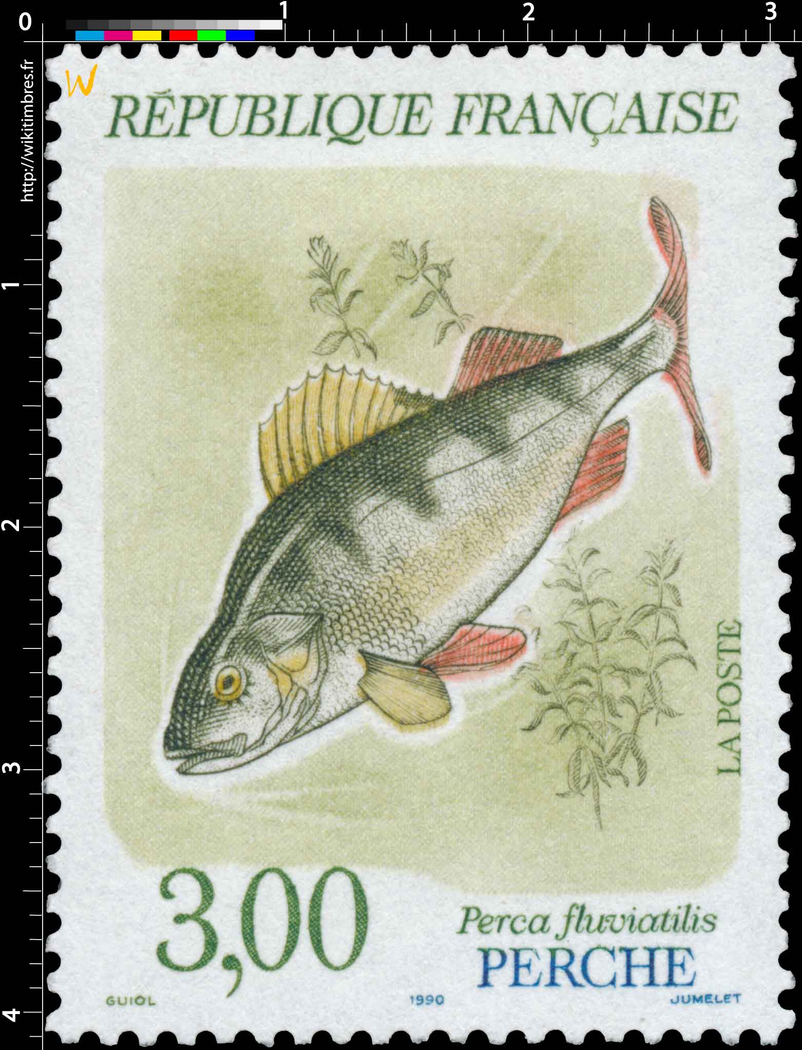 1990 PERCHE Perca fluviatilis