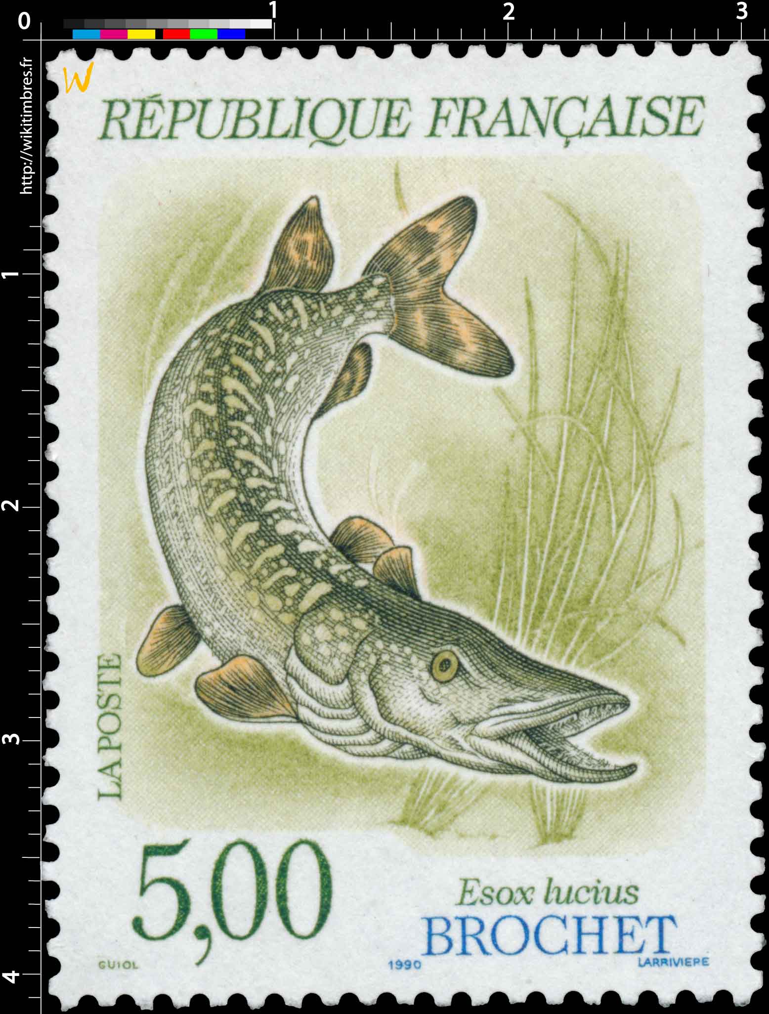 1990 BROCHET Esox lucius