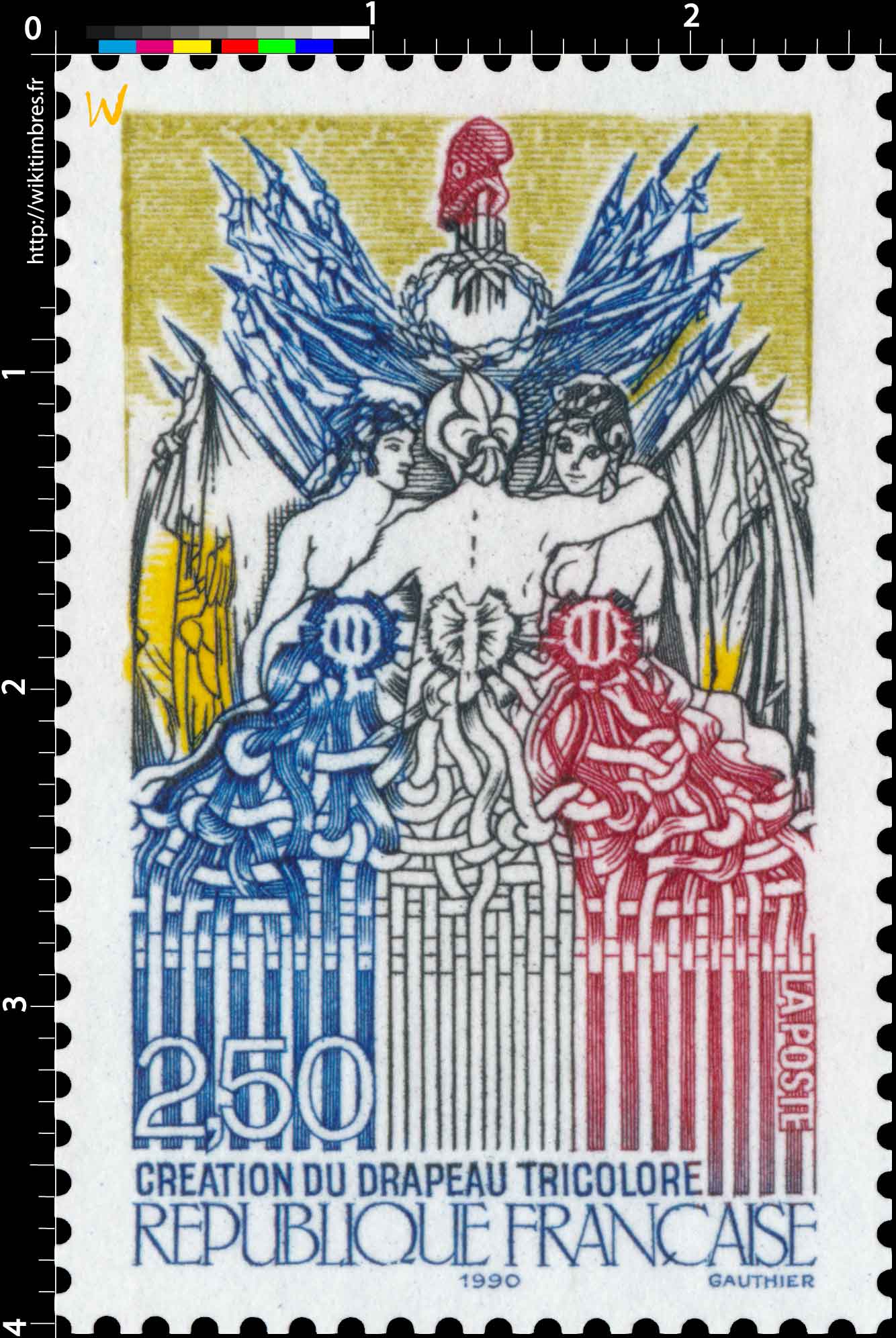 1990 CRÉATION DU DRAPEAU TRICOLORE