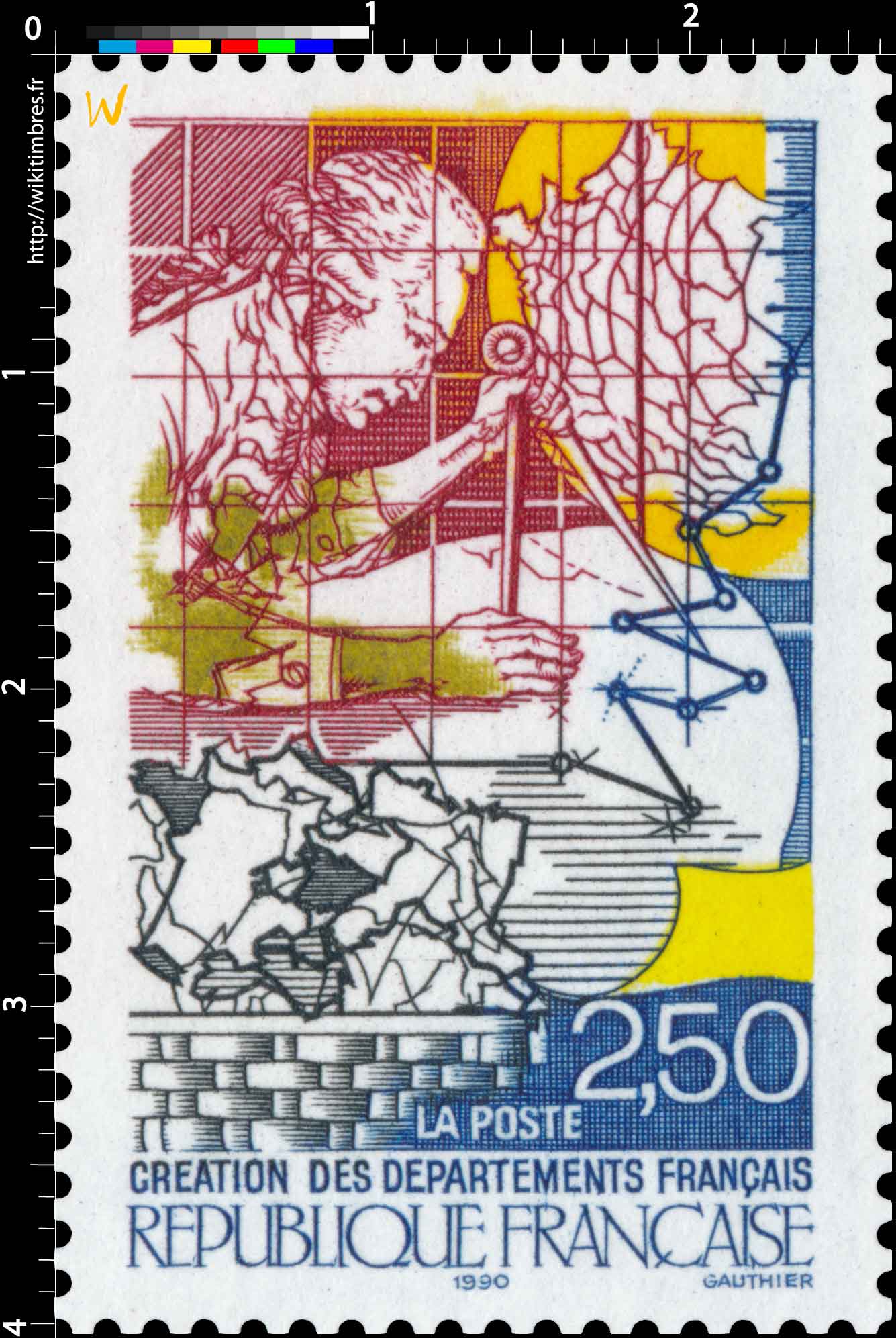 1990 CRÉATION DES DÉPARTEMENTS FRANÇAIS