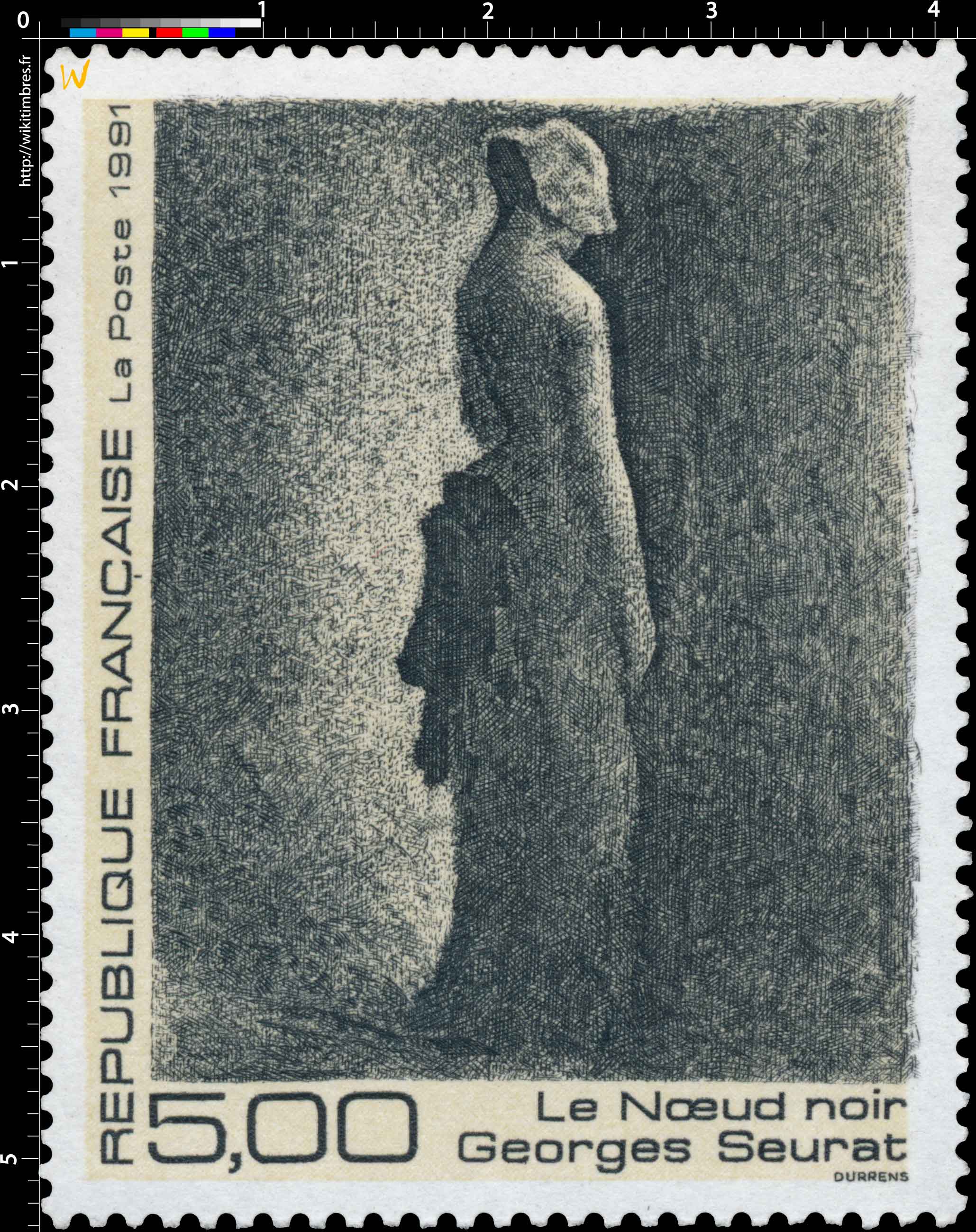 1991 Le Nœud noir Georges Seurat