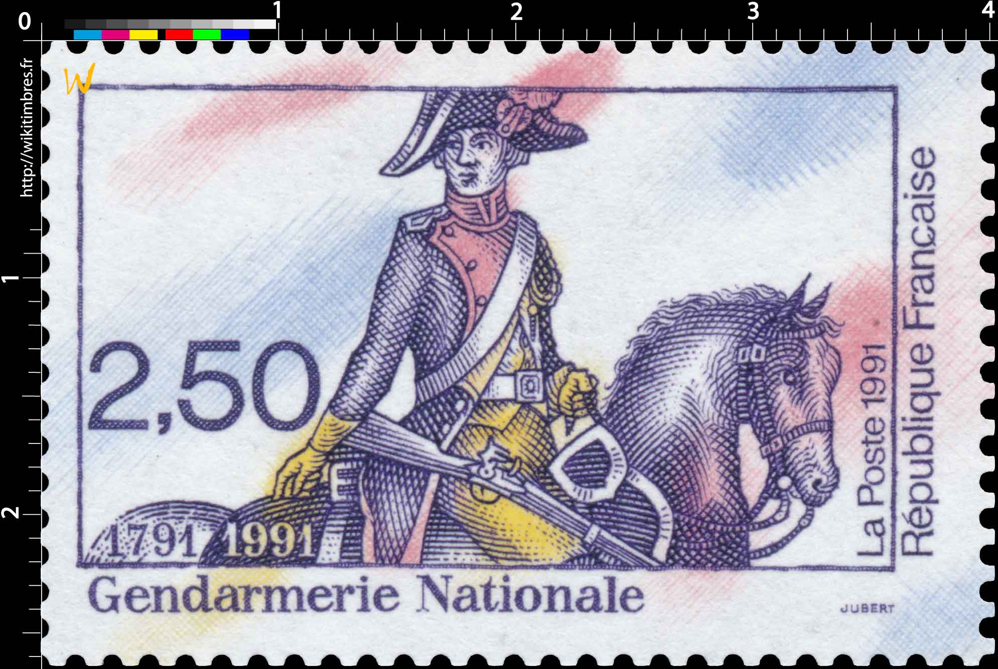 1991 Gendarmerie Nationale 1791-1991