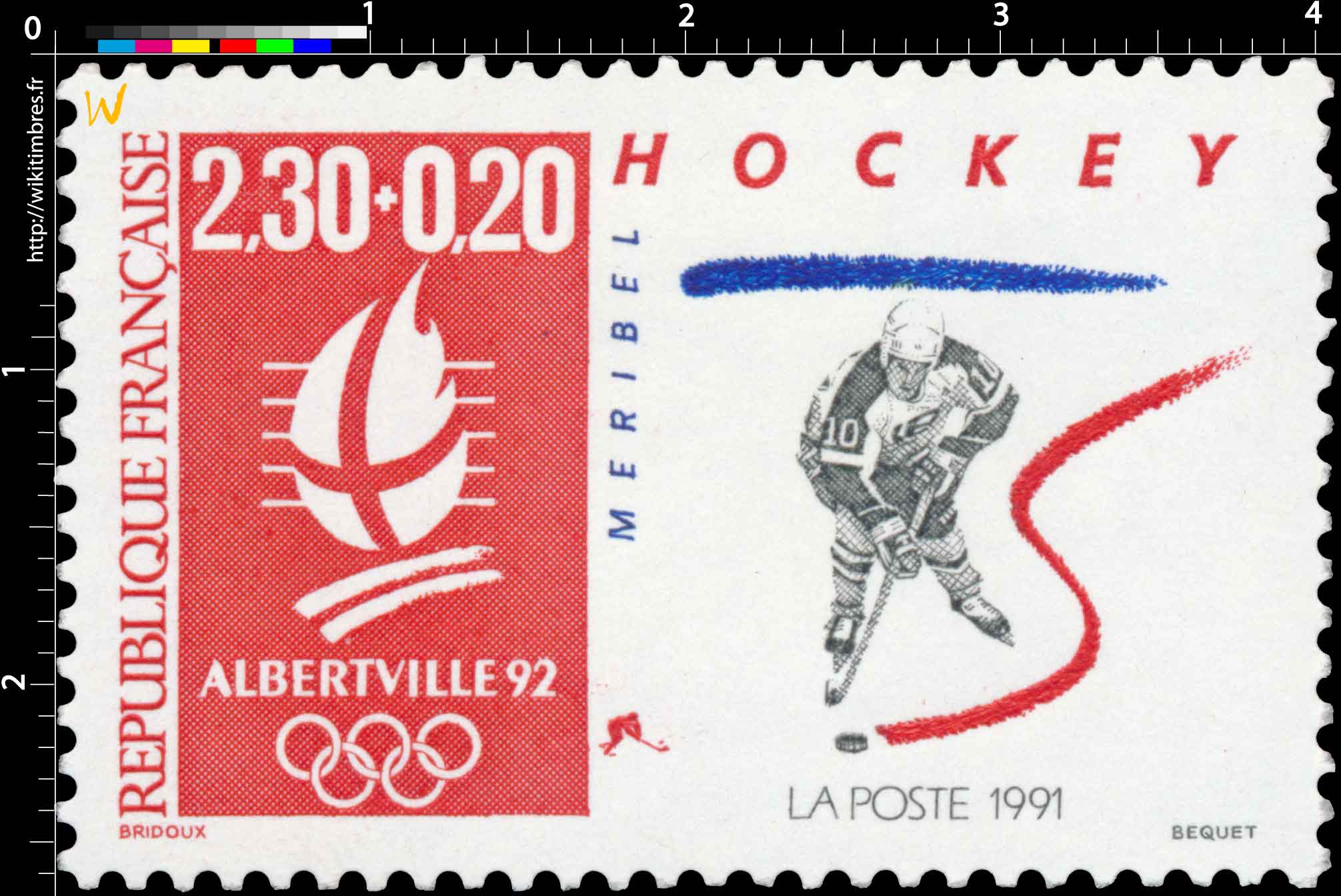 1991 ALBERTVILLE 92 HOCKEY MERIBEL