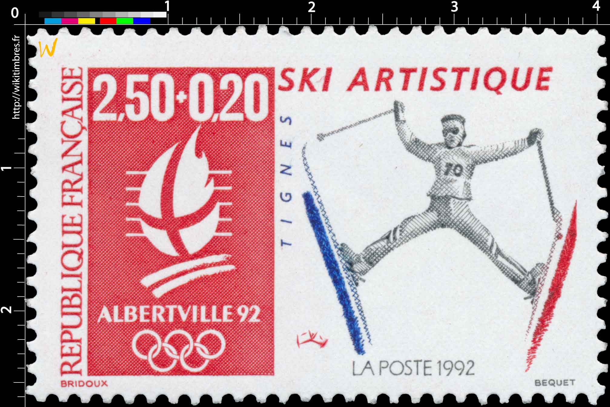 1992 ALBERTVILLE 92 SKI ARTISTIQUE TIGNES