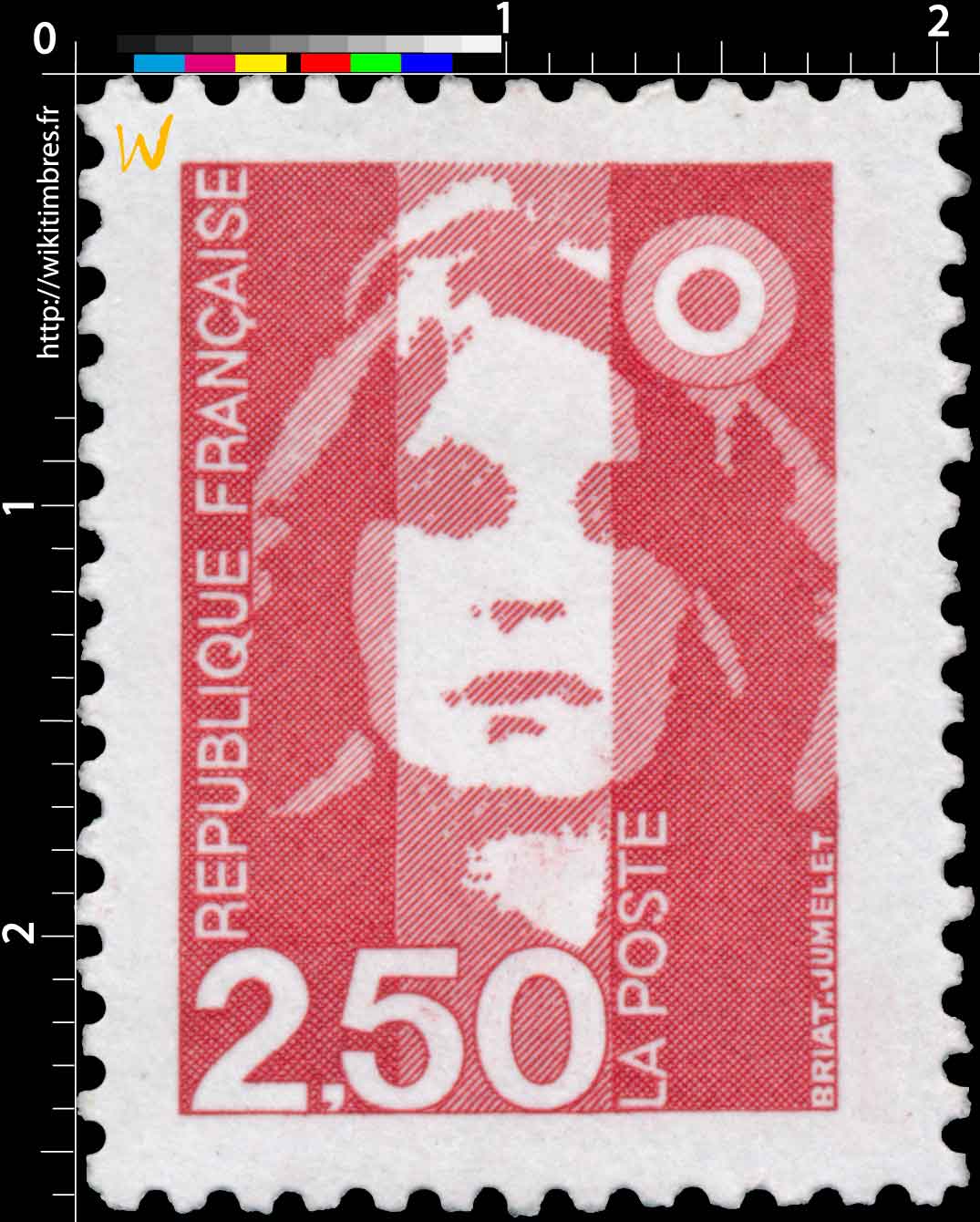 Sans légende particulière - type Marianne de Briat