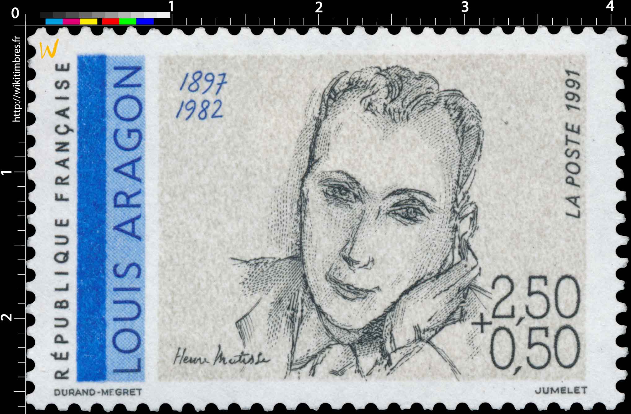 1991 LOUIS ARAGON 1897-1982