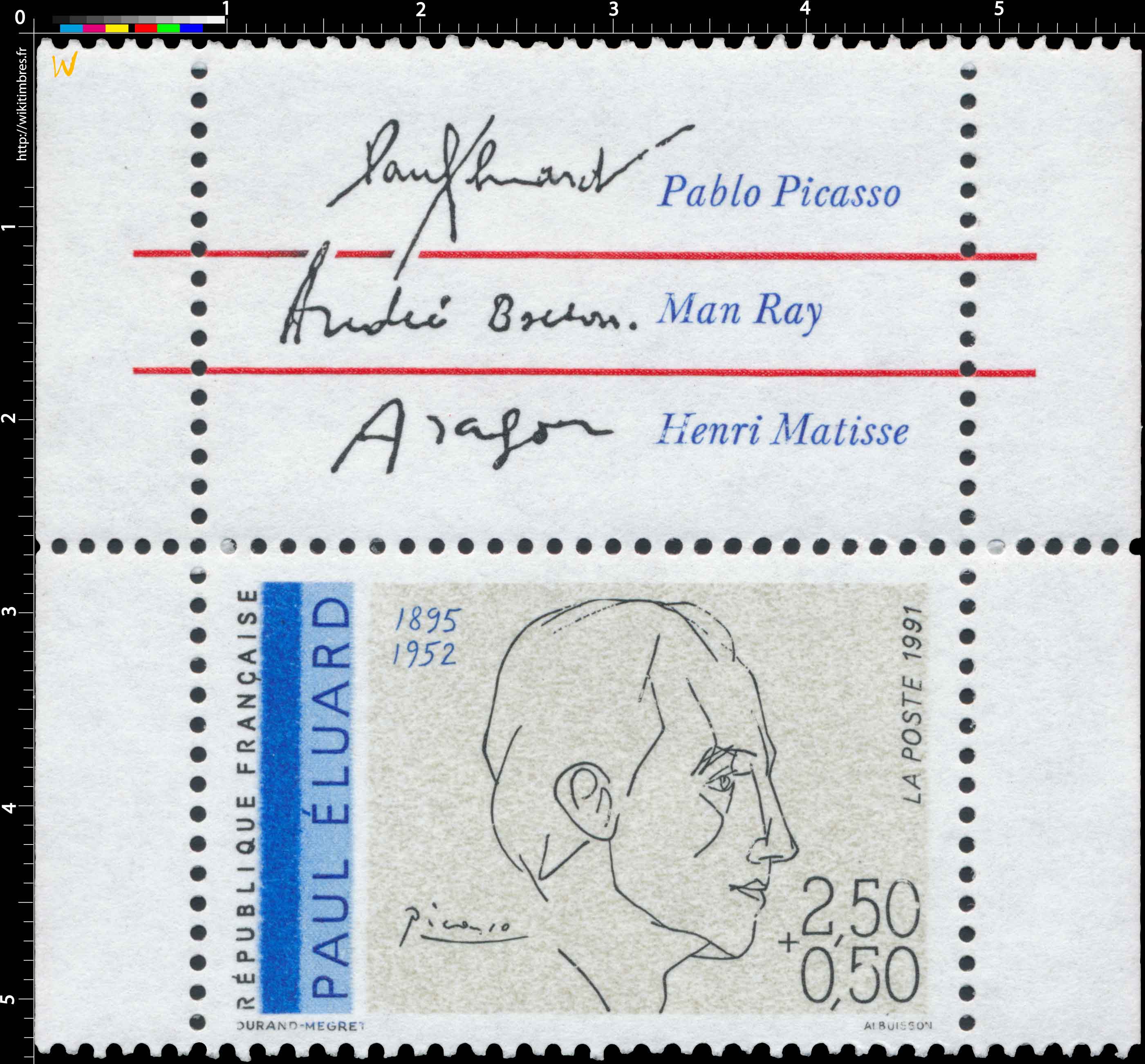 1991 PAUL ÉLUARD 1895-1952