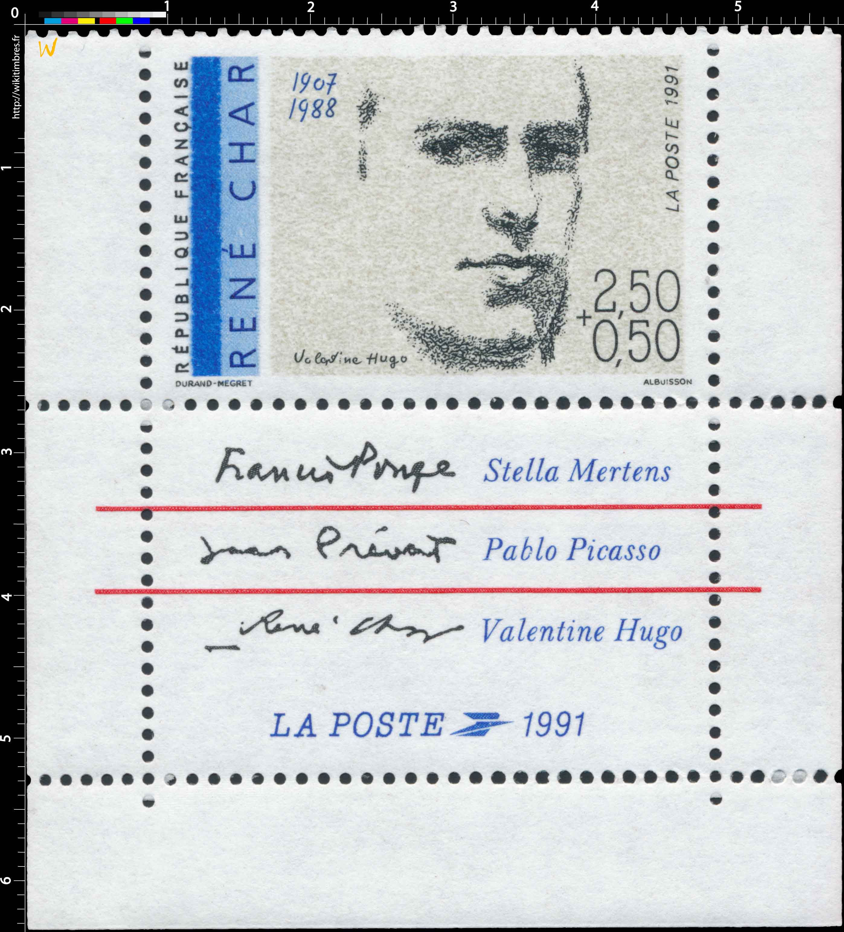 1991 RENÉ CHAR 1907-1988