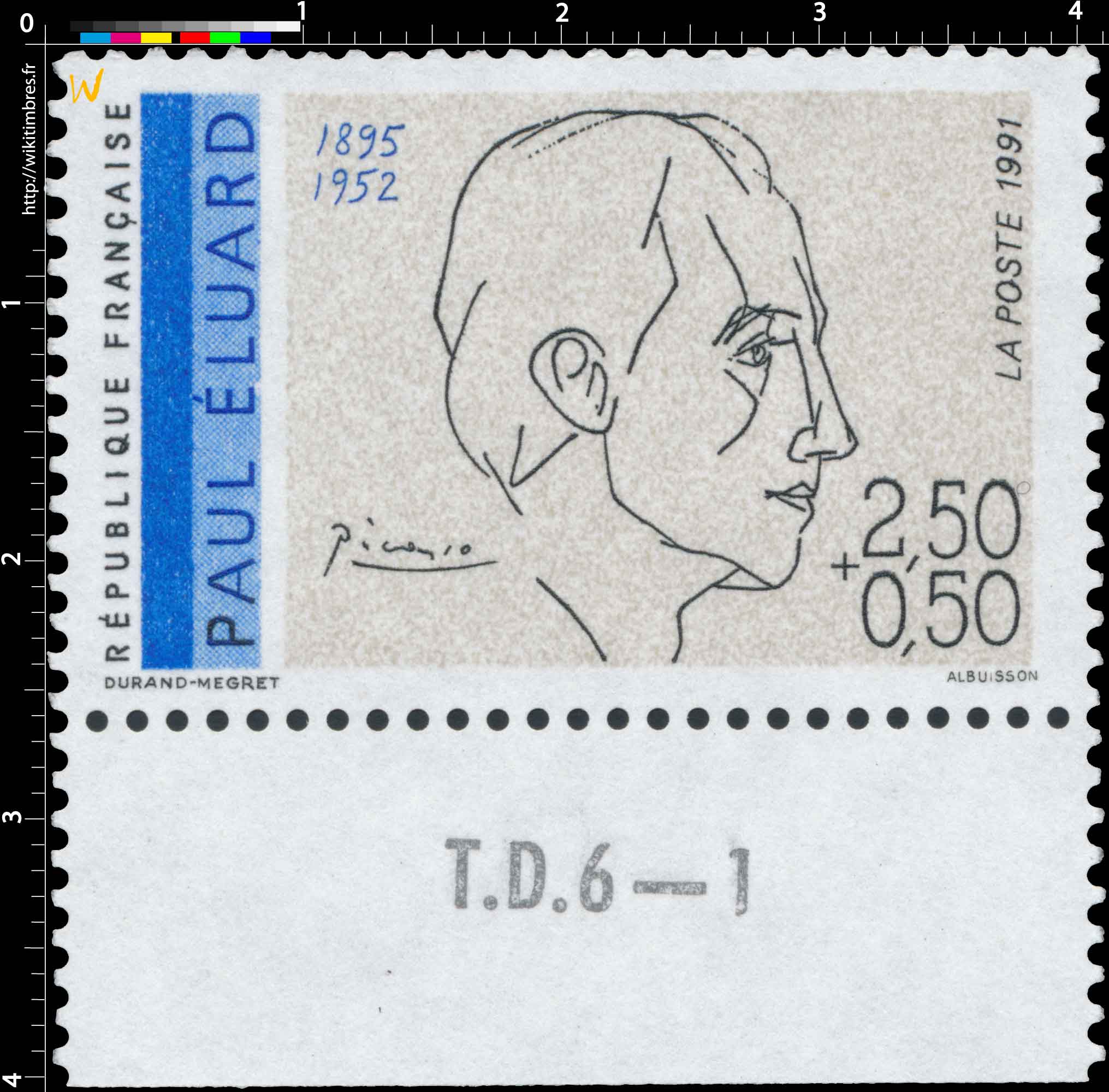 1991 PAUL ÉLUARD 1895-1952