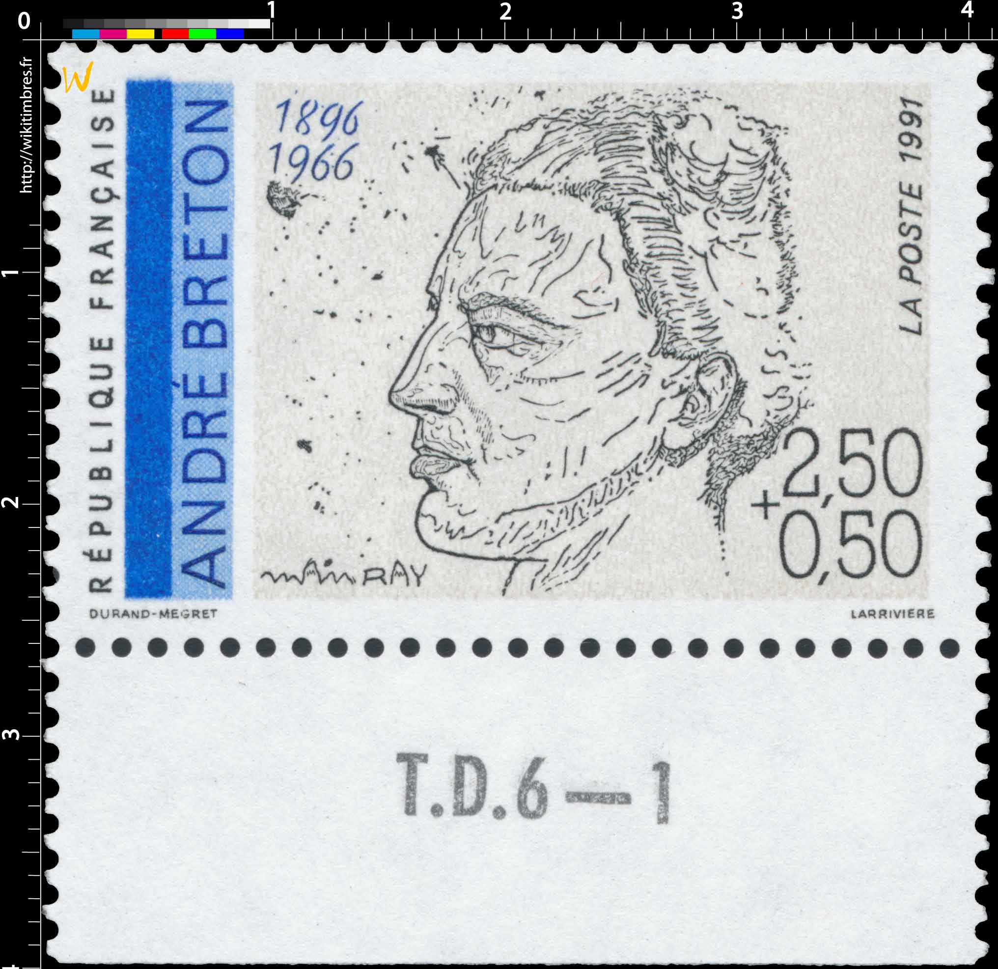 1991 ANDRÉ BRETON 1896-1966