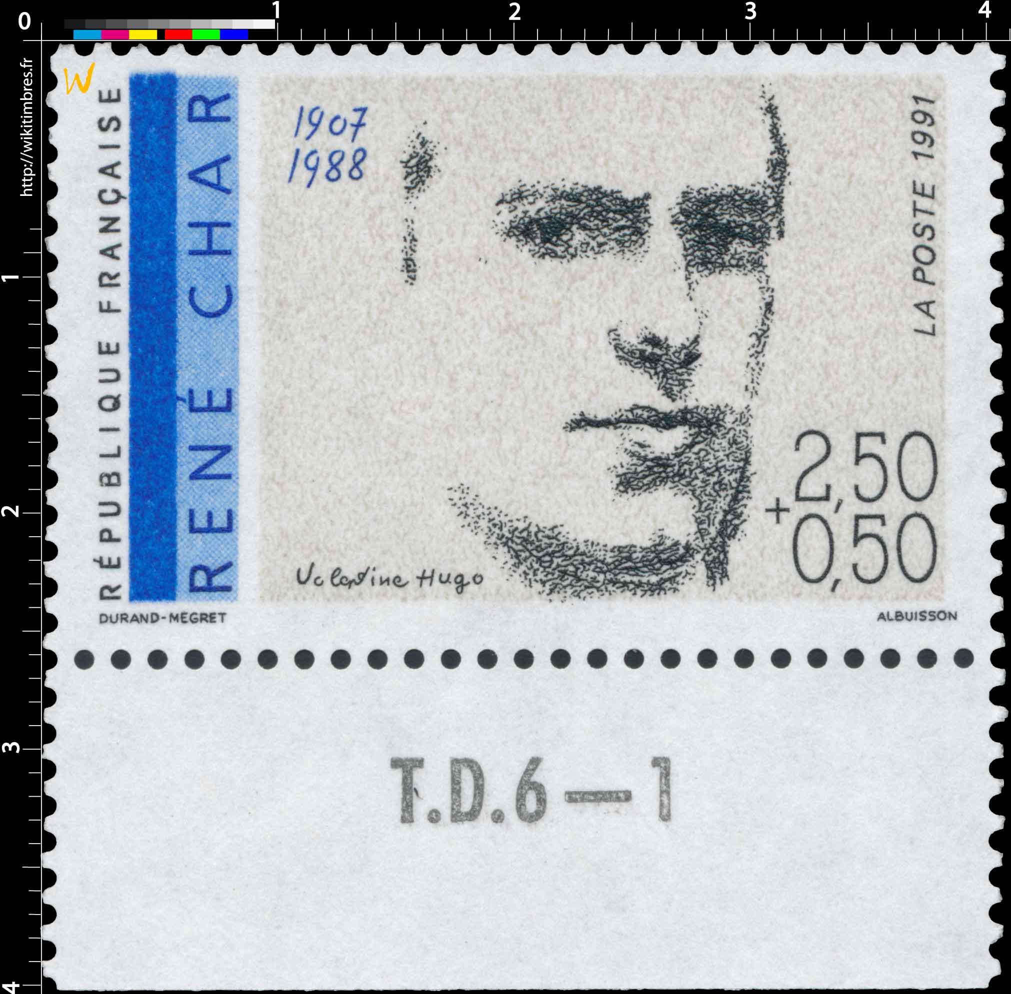 1991 RENÉ CHAR 1907-1988