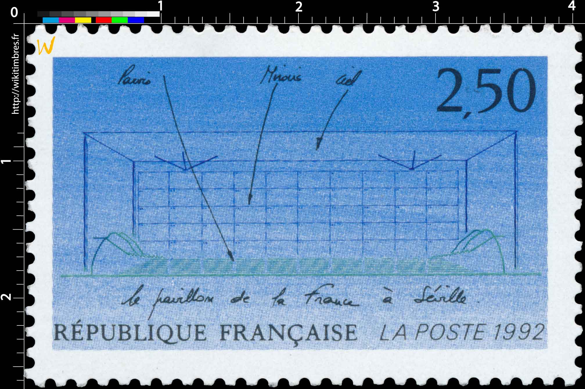 1992 le pavillon de la France à Séville