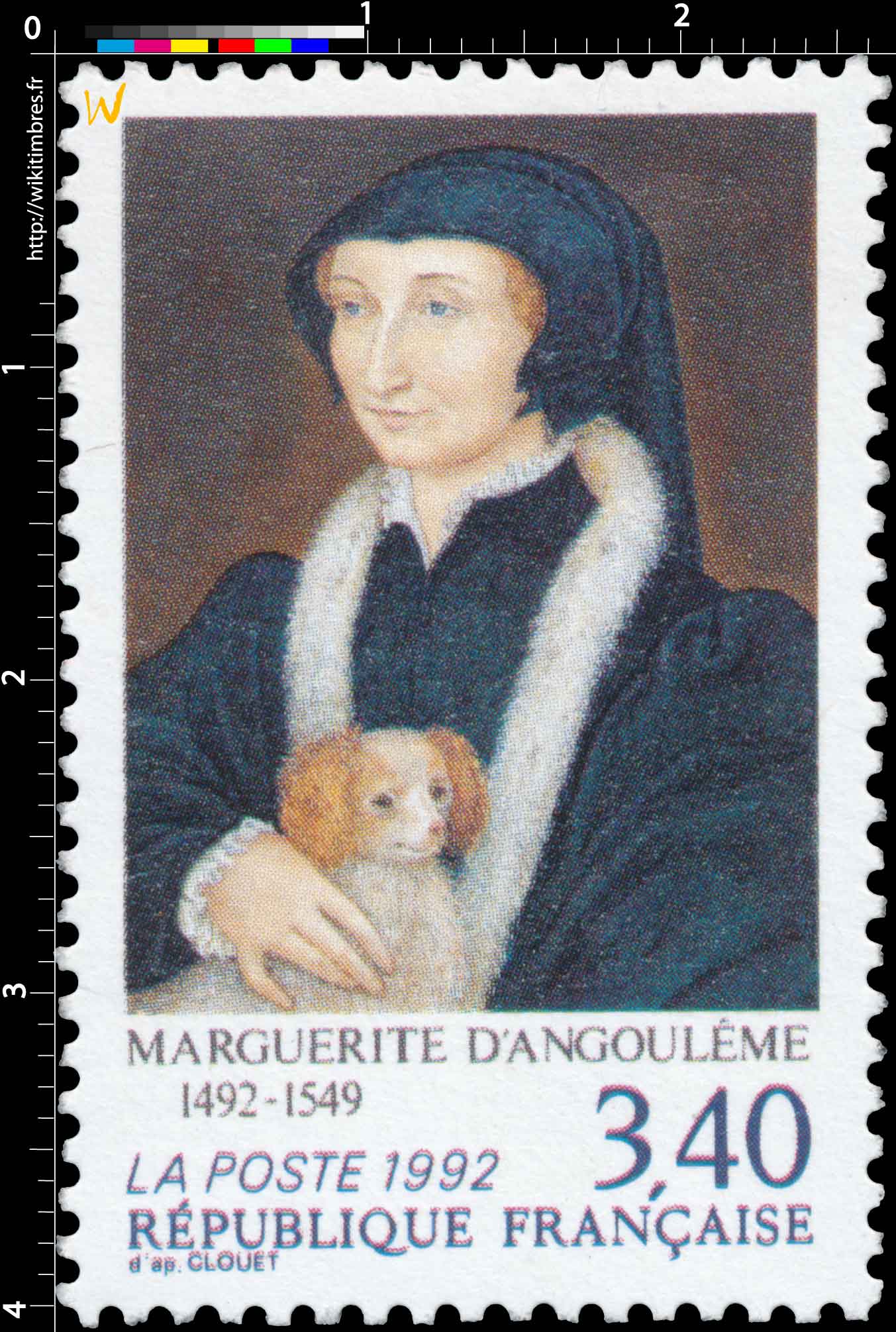 1992 MARGUERITE D'ANGOULÊME 1492-1549