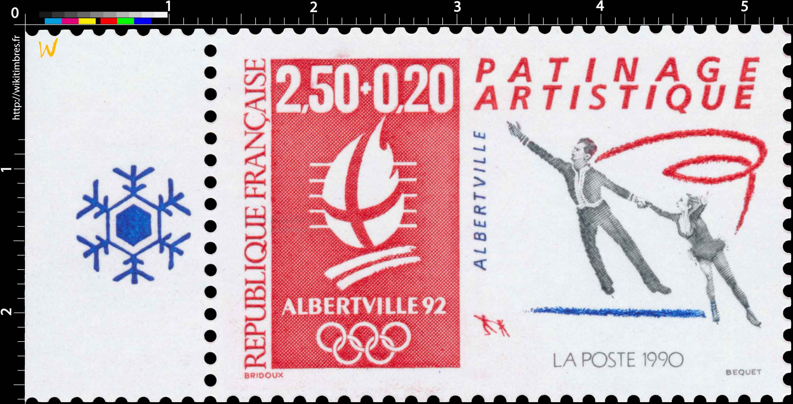 1990 ALBERTVILLE 92 PATINAGE ARTISTIQUE ALBERTVILLE