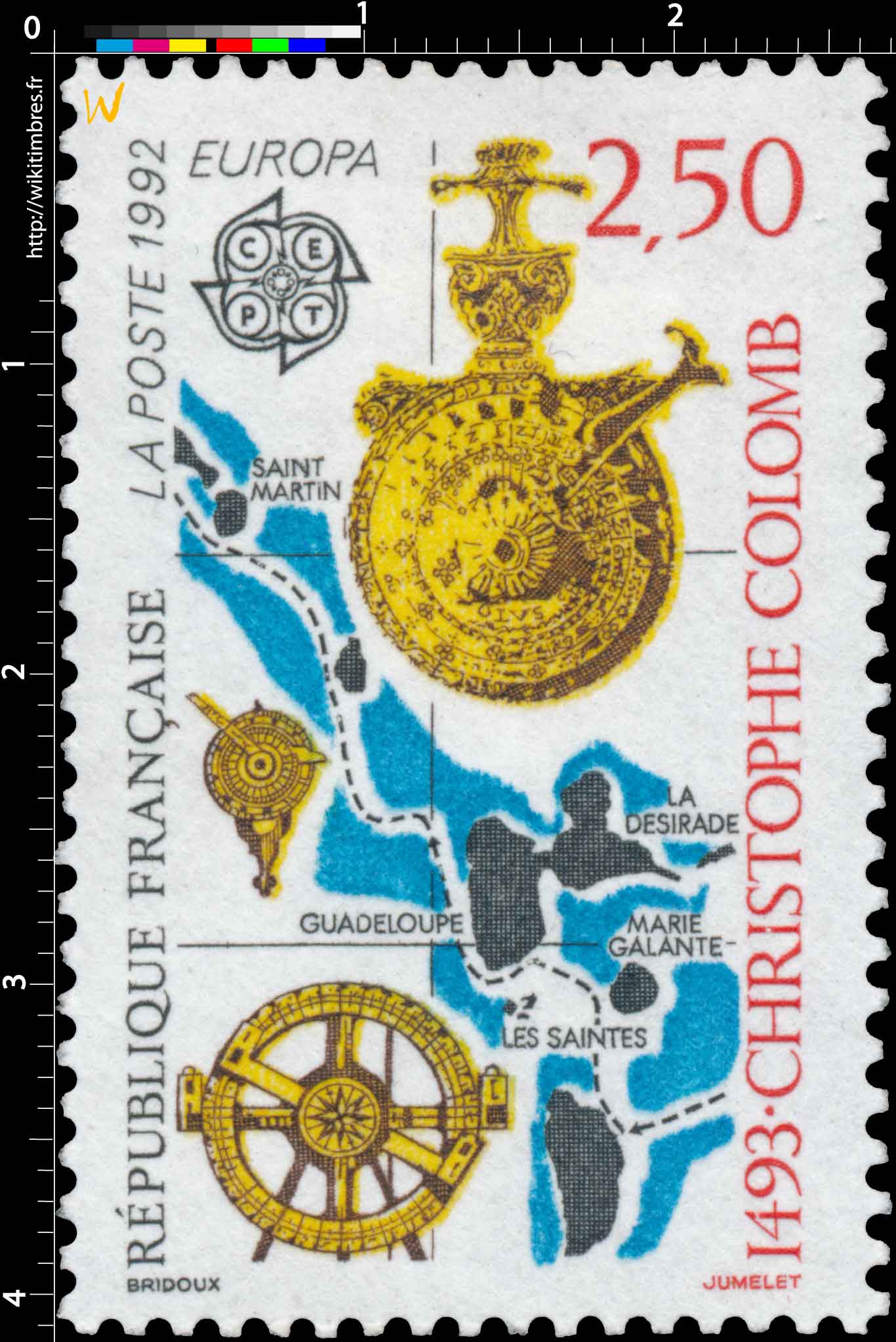 1992 EUROPA CEPT 1493 - CHRISTOPHE COLOMB