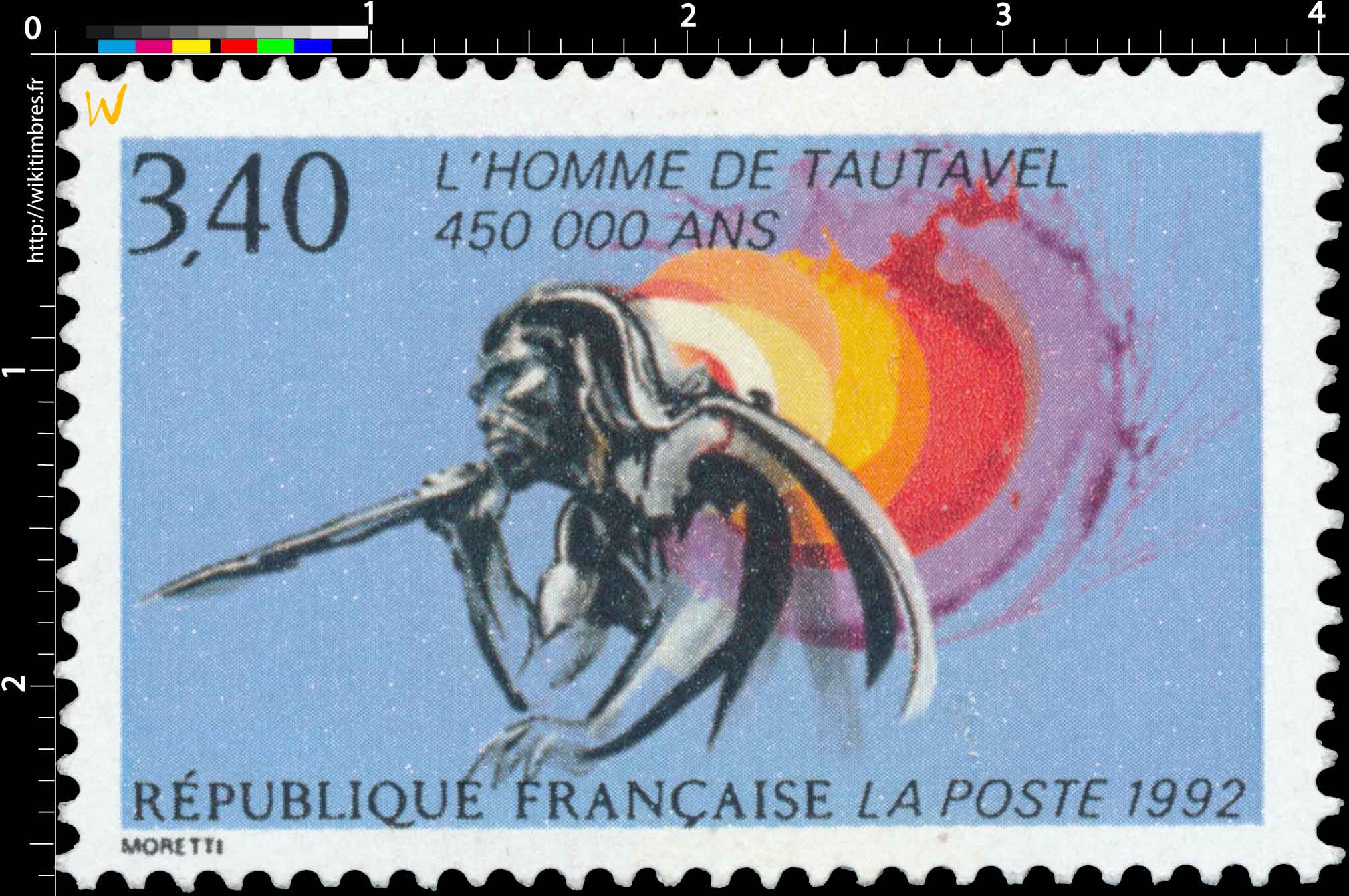 1992 L'HOMME DE TAUTAVEL 450 000 ANS
