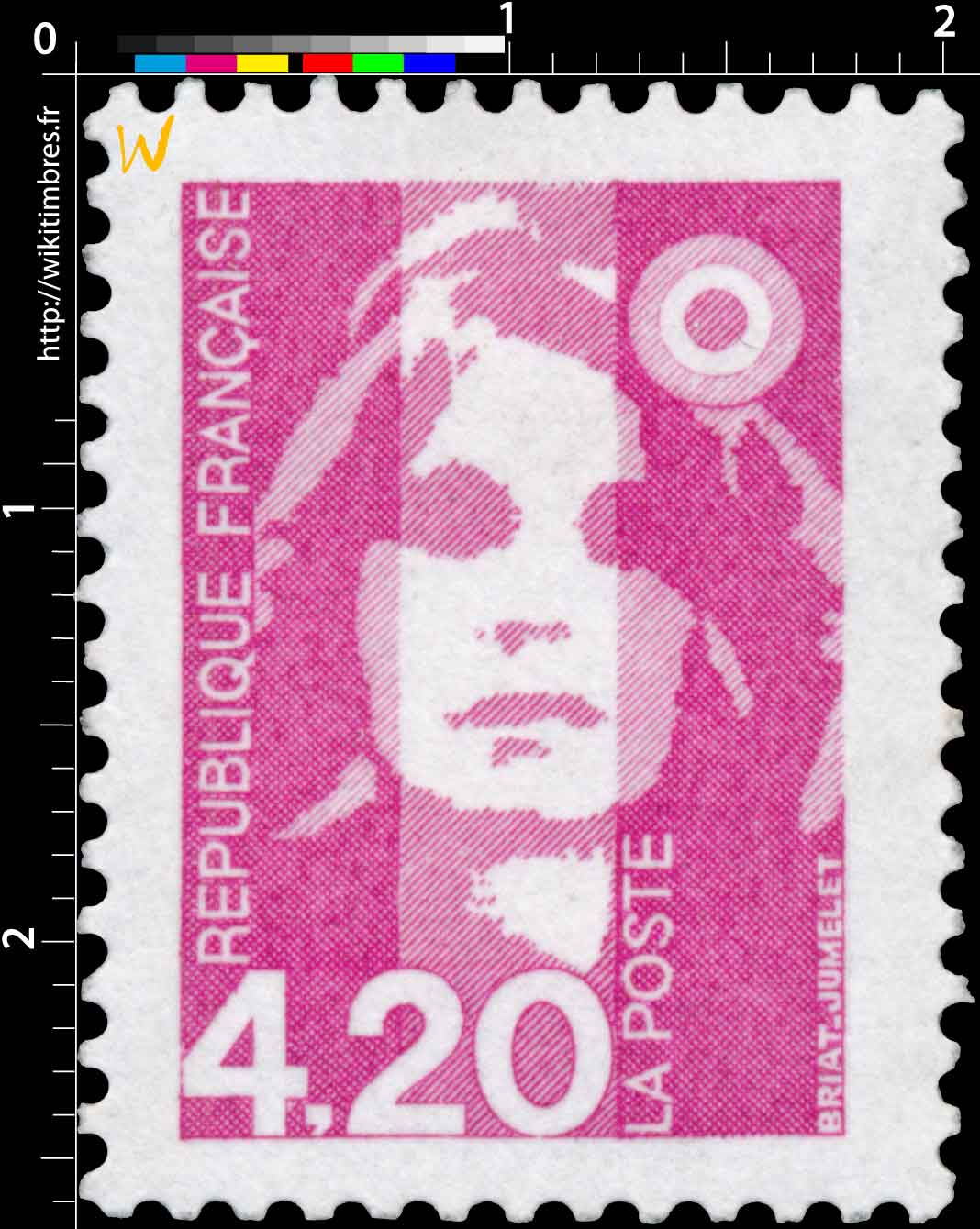 Sans légende particulière - type Marianne de Briat