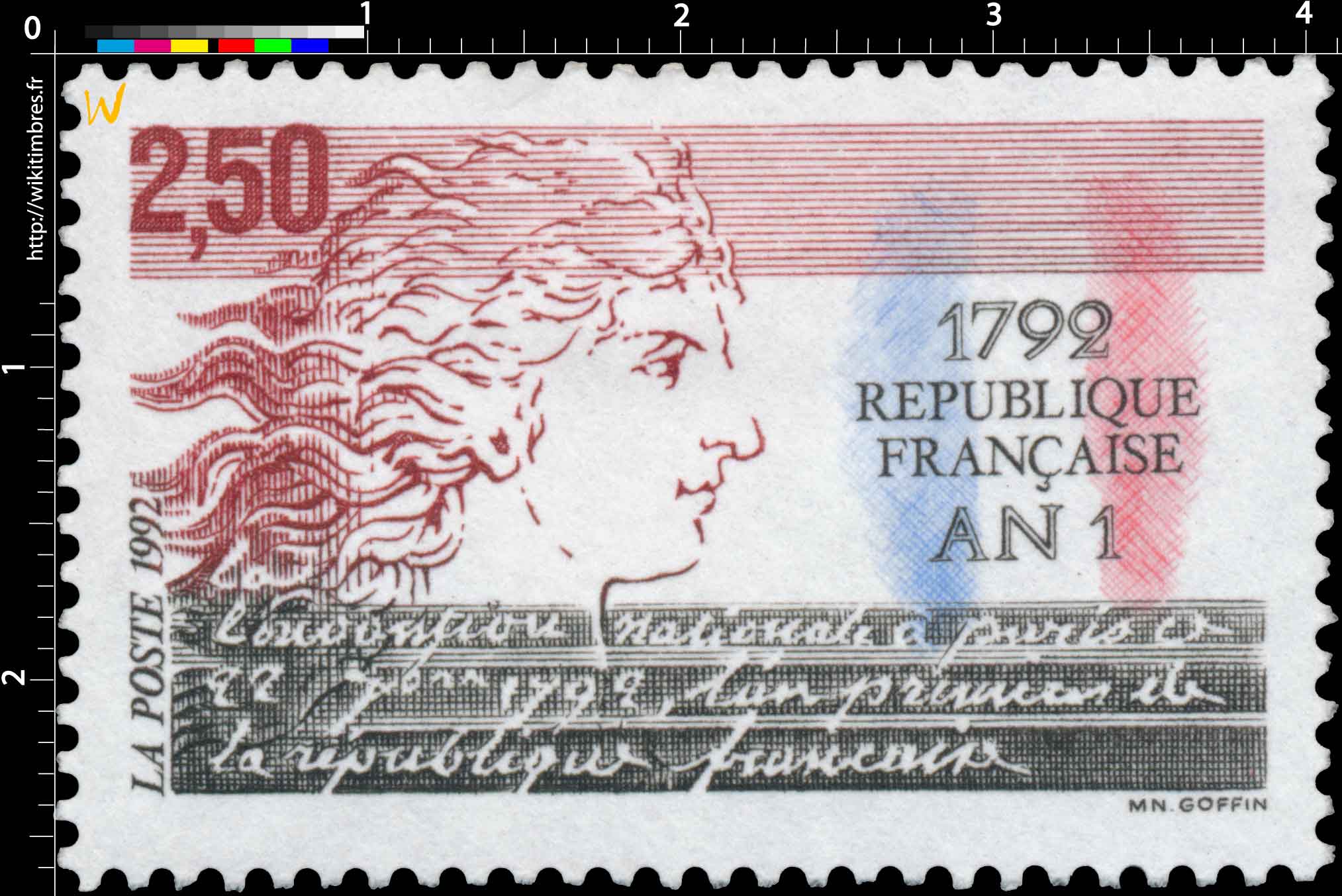 1992 Convention nationale à Paris le 22 juin 1792, l'an premier de la république française 1792 AN 1