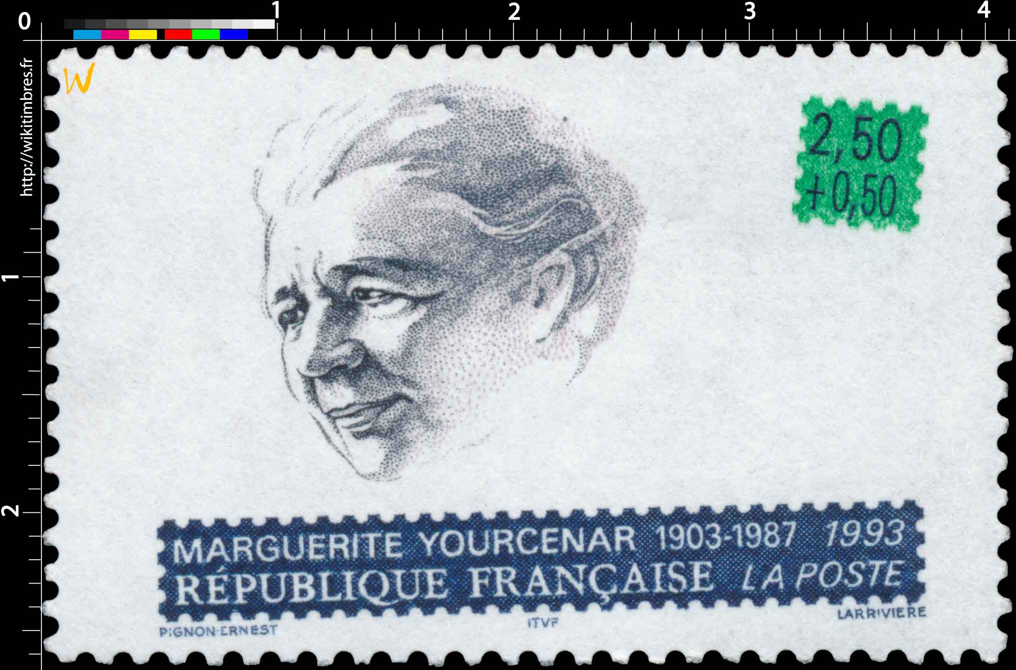 1993 MARGUERITE YOURCENAR 1903-1987