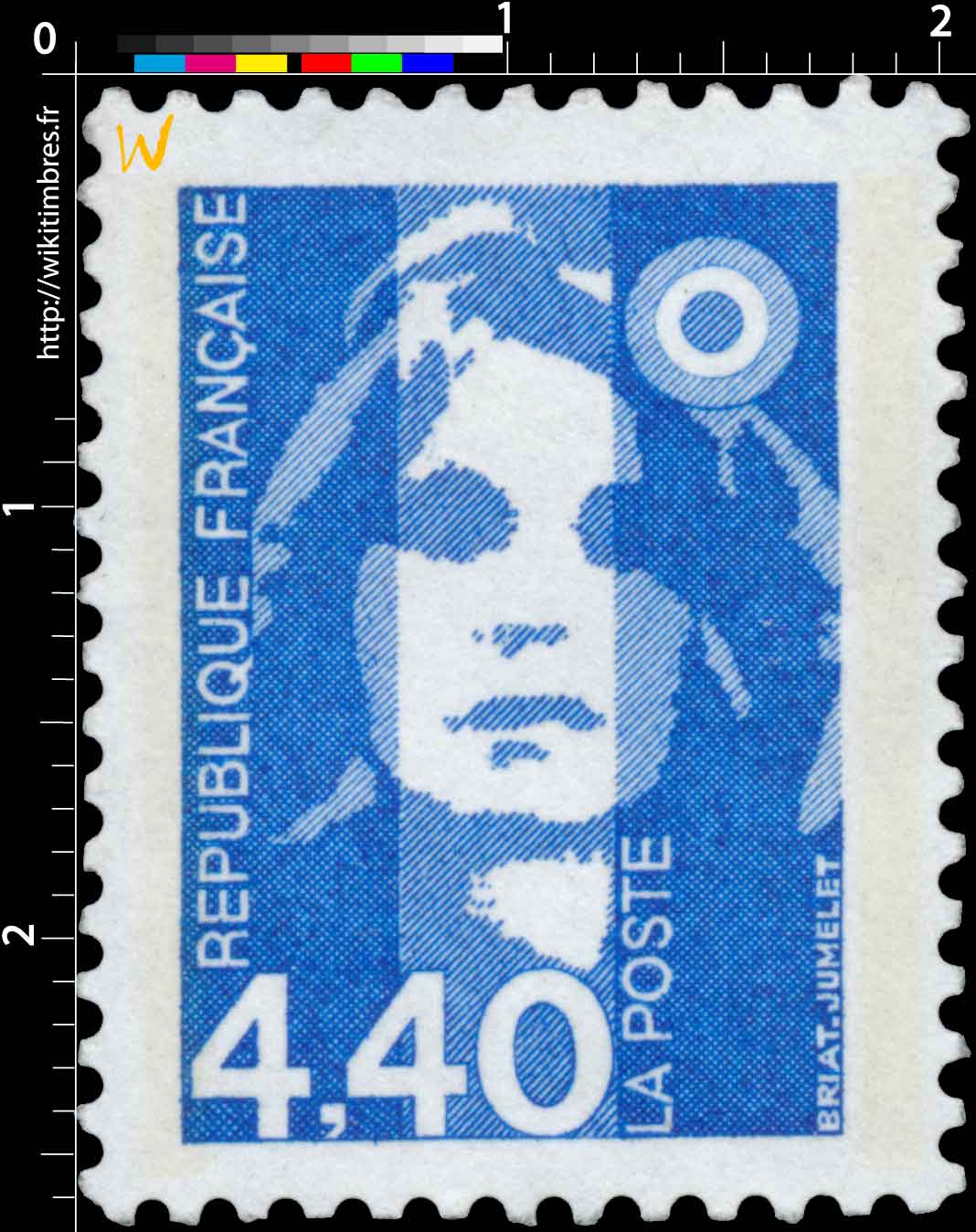Sans légende particulière - type Marianne de Briat