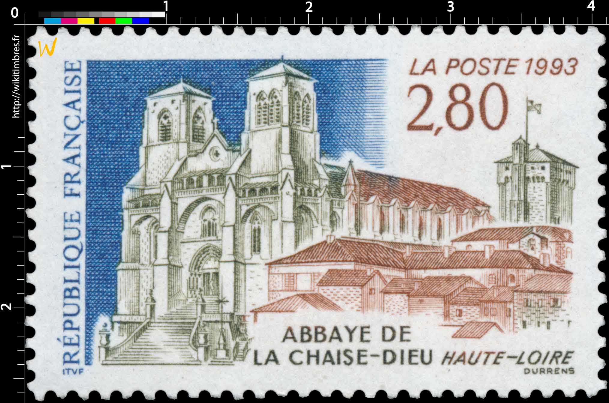 1993 ABBAYE DE LA CHAISE-DIEU HAUTE-LOIRE